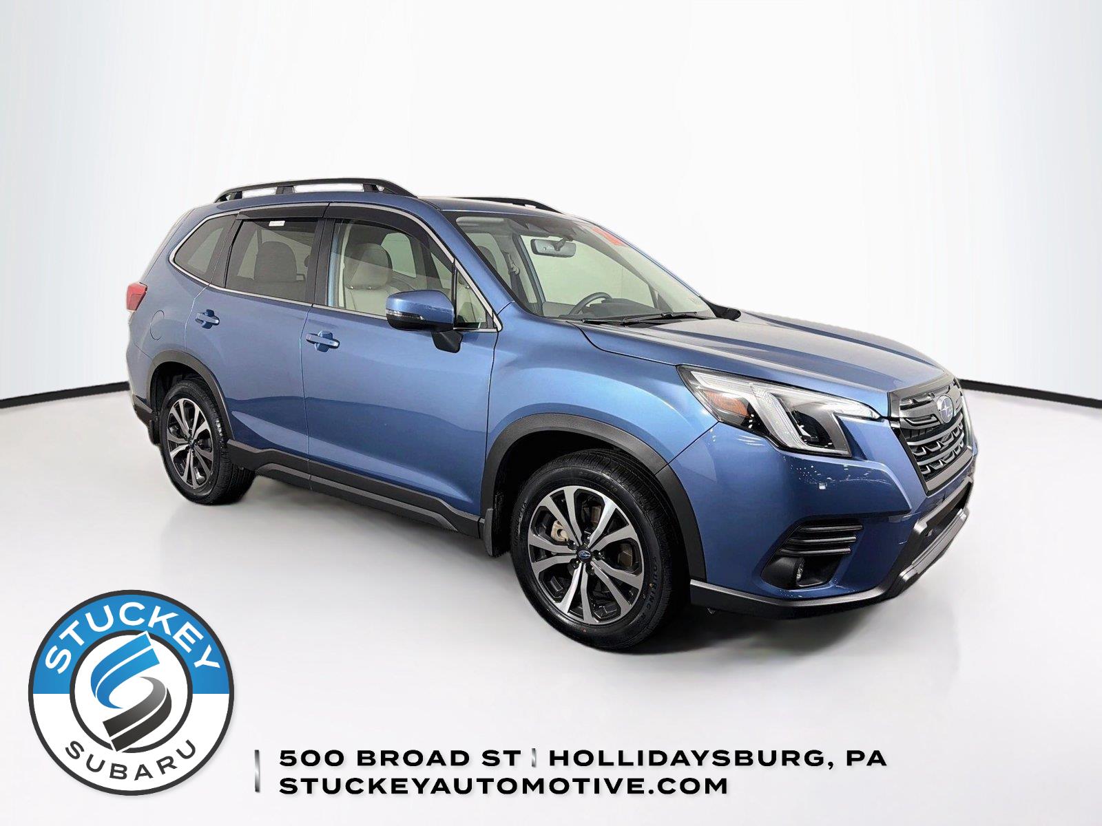 Horizon Blue Pearl 2024 Subaru Forester SUV / Crossover All-Wheel Drive Continuously Variable Transmission