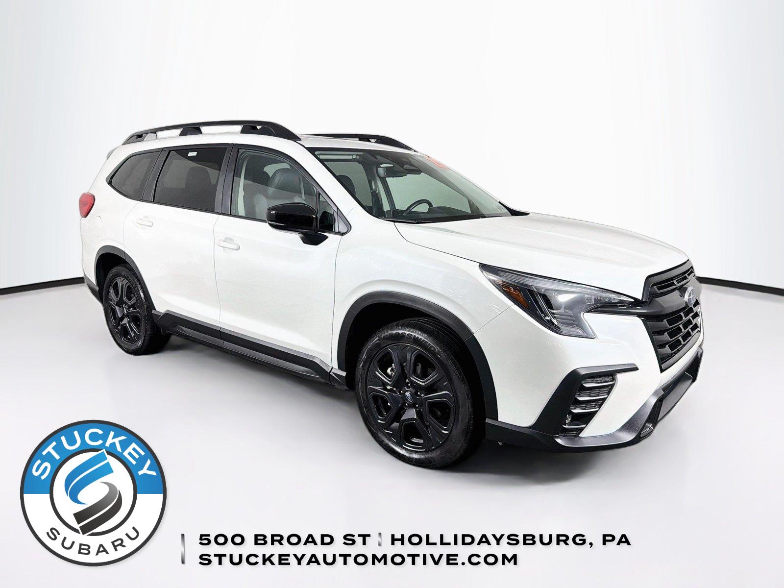 Crystal White Pearl 2025 Subaru Ascent SUV / Crossover All-Wheel Drive Continuously Variable Transmission