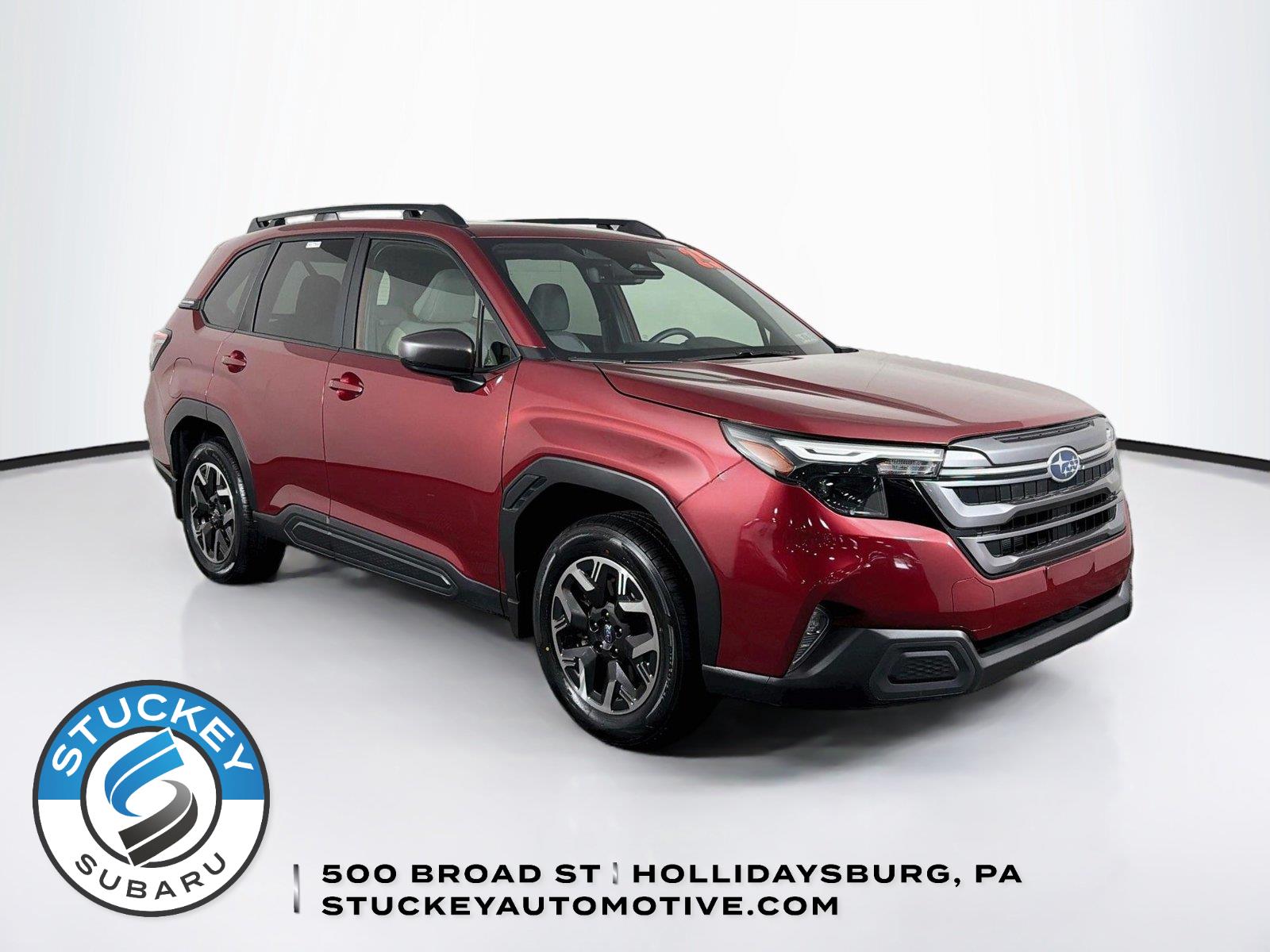 Crimson Red Pearl 2025 Subaru Forester SUV / Crossover All-Wheel Drive Continuously Variable Transmission