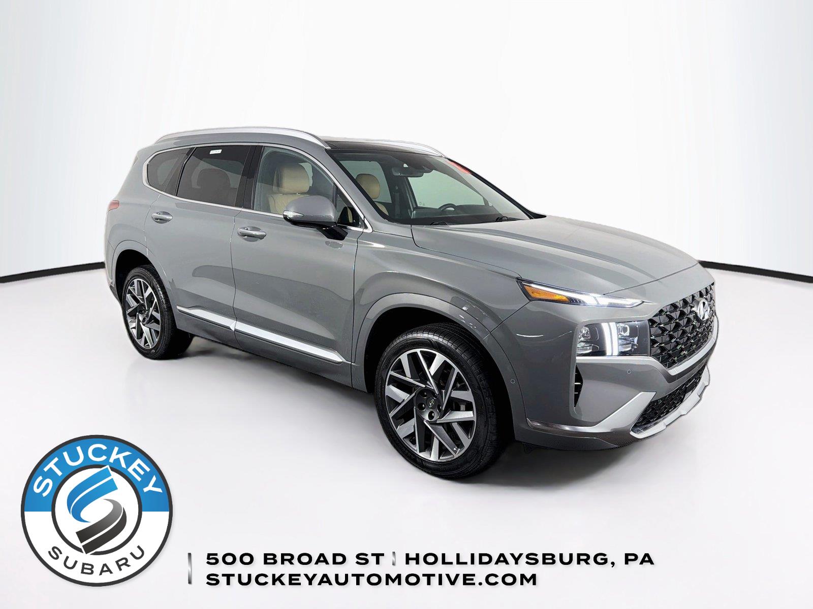 Hampton Gray 2023 Hyundai Santa Fe SUV / Crossover All-Wheel Drive Automatic