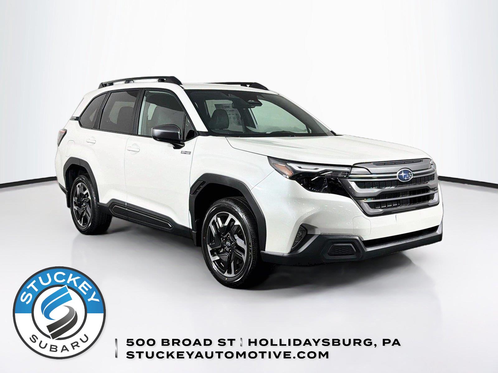 Crystal White Pearl 2026 Subaru Forester Hybrid SUV / Crossover All-Wheel Drive Continuously Variable Transmission