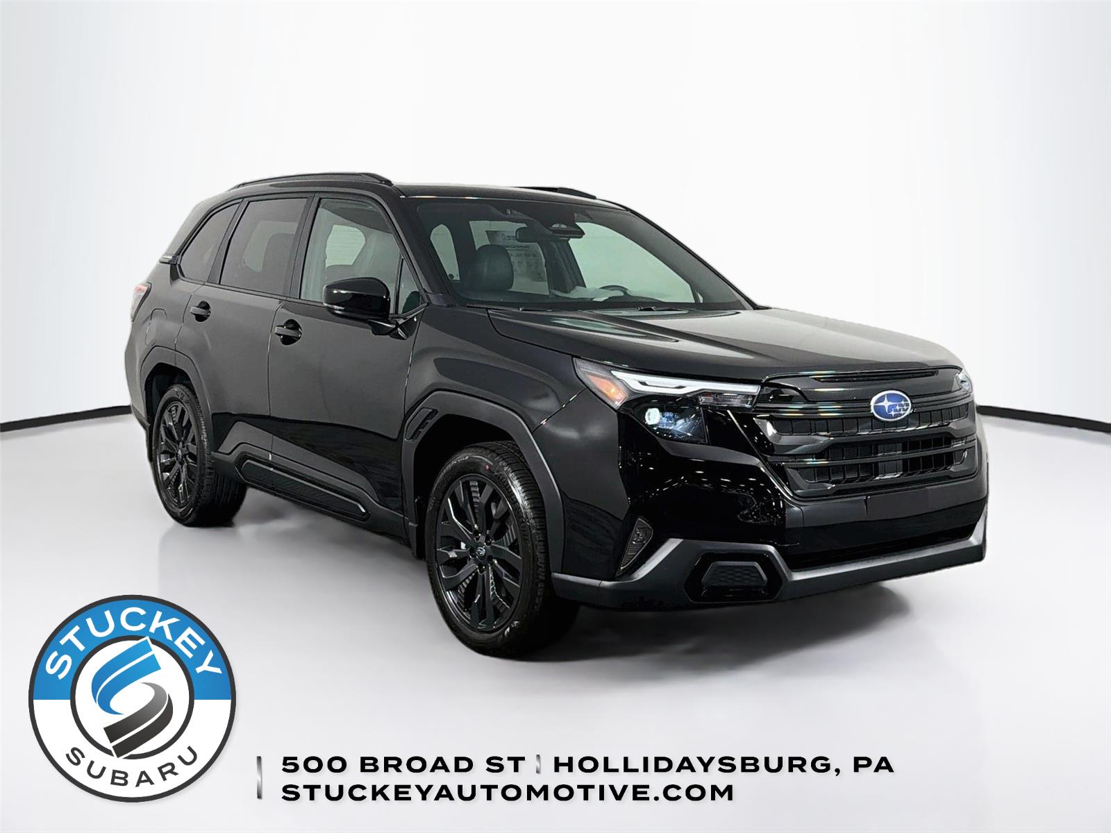 Crystal Black Silica 2026 Subaru Forester SUV / Crossover All-Wheel Drive Continuously Variable Transmission