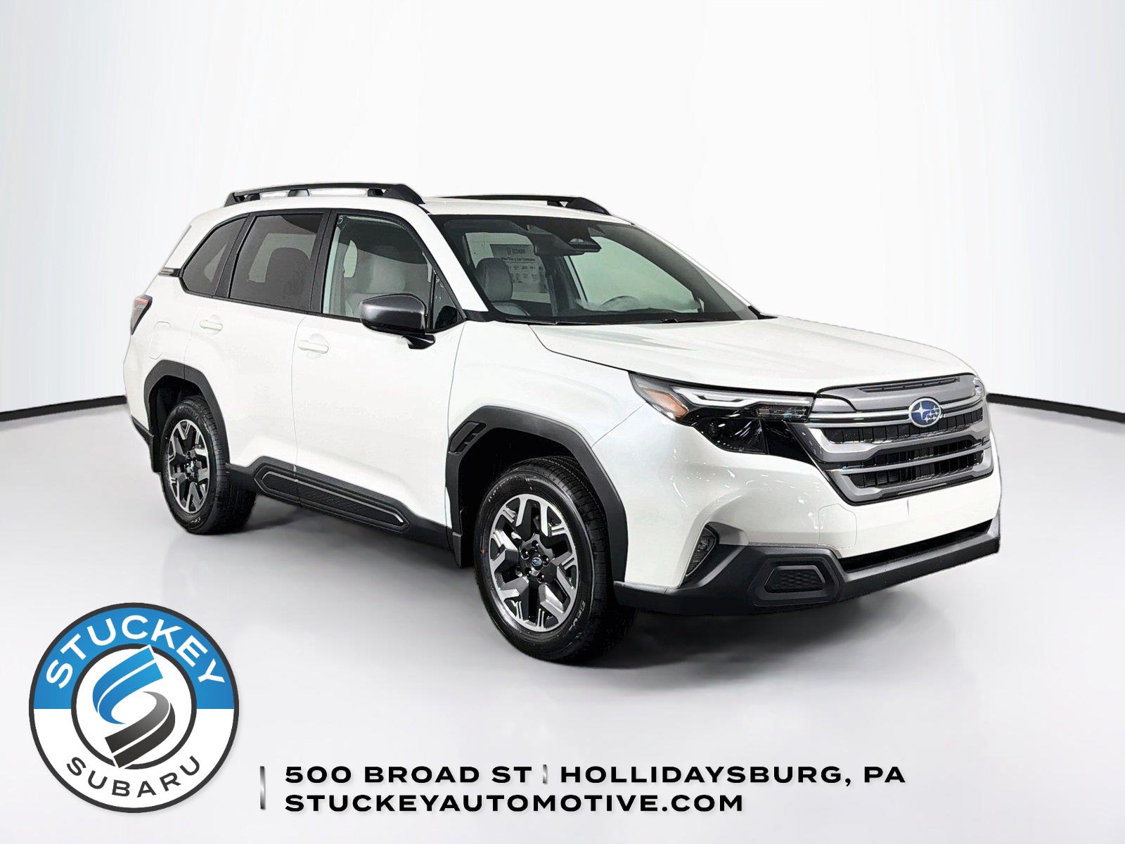 Crystal White Pearl 2026 Subaru Forester SUV / Crossover All-Wheel Drive Continuously Variable Transmission