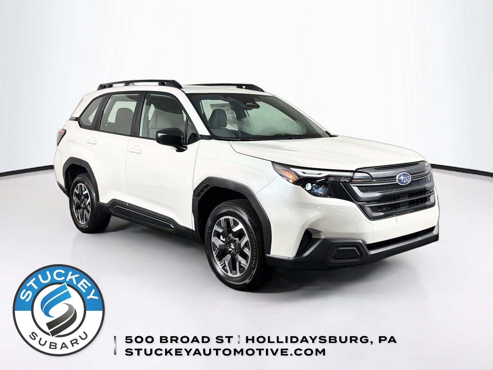 Crystal White Pearl 2026 Subaru Forester SUV / Crossover All-Wheel Drive Continuously Variable Transmission