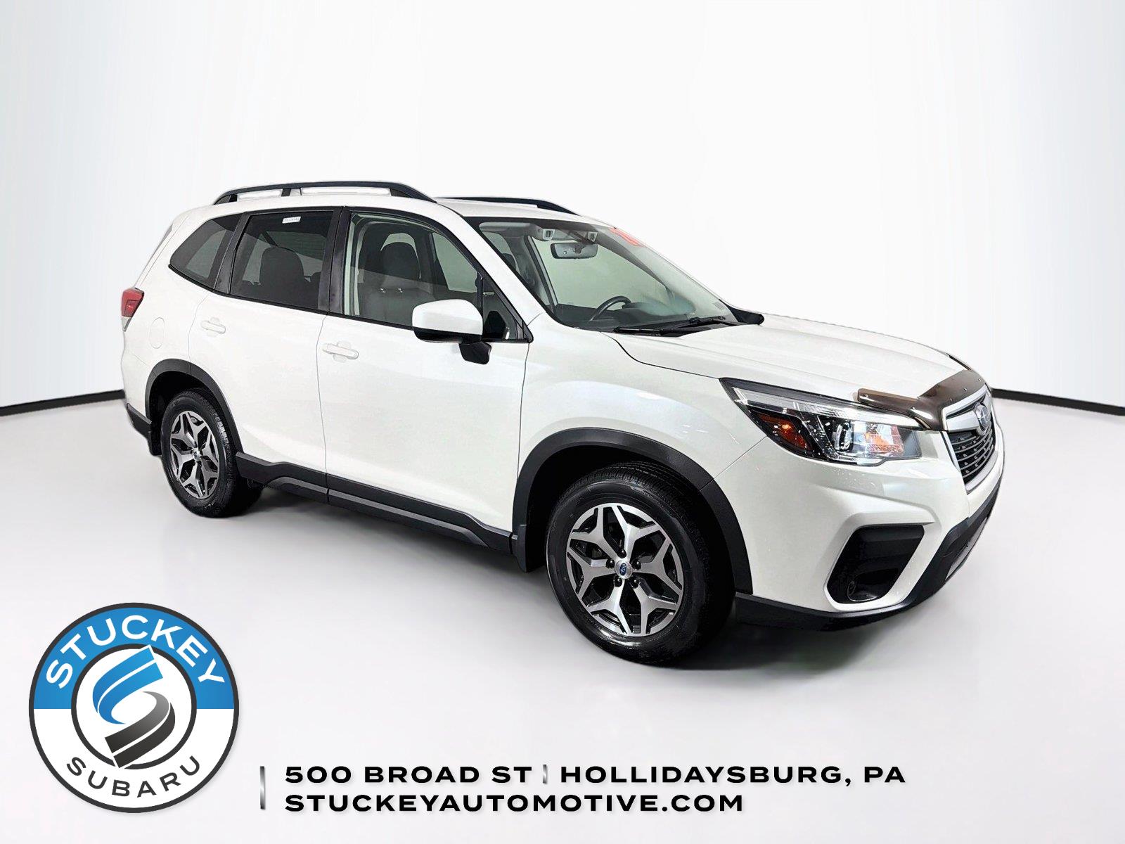 Crystal White Pearl 2020 Subaru Forester SUV / Crossover All-Wheel Drive Continuously Variable Transmission