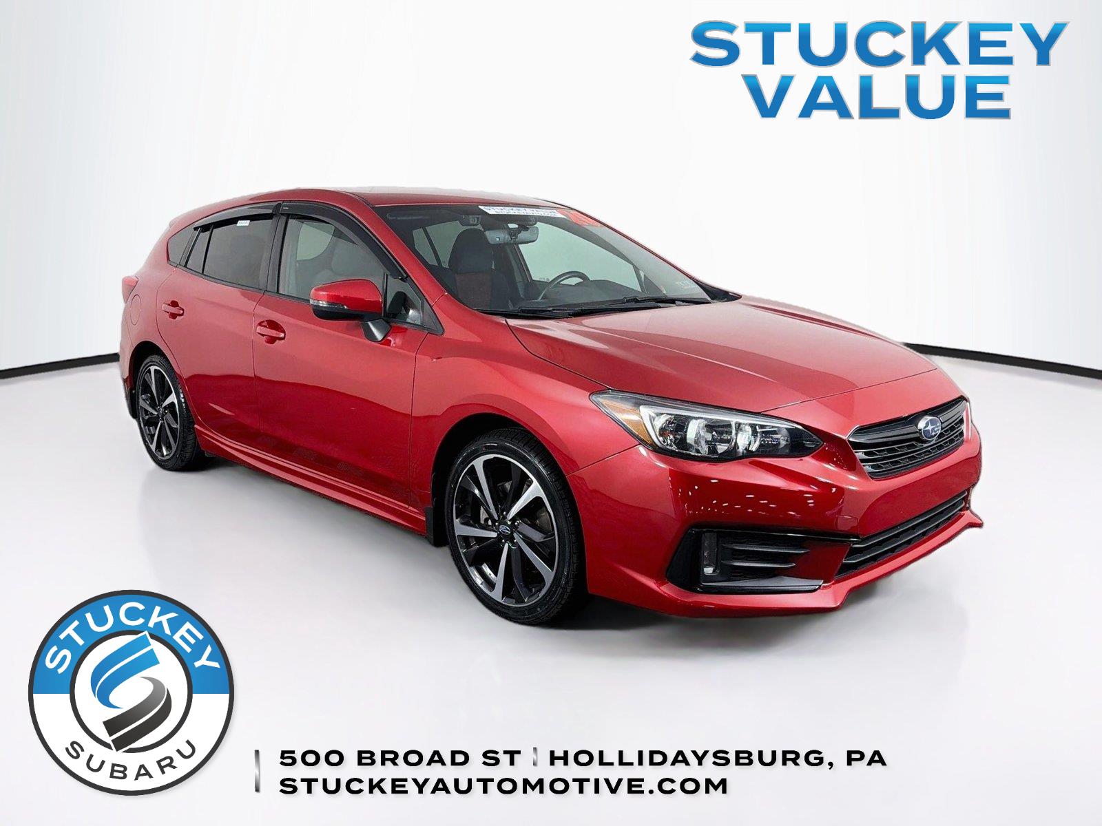 Lithium Red Pearl 2020 Subaru Impreza Hatchback All-Wheel Drive Continuously Variable Transmission