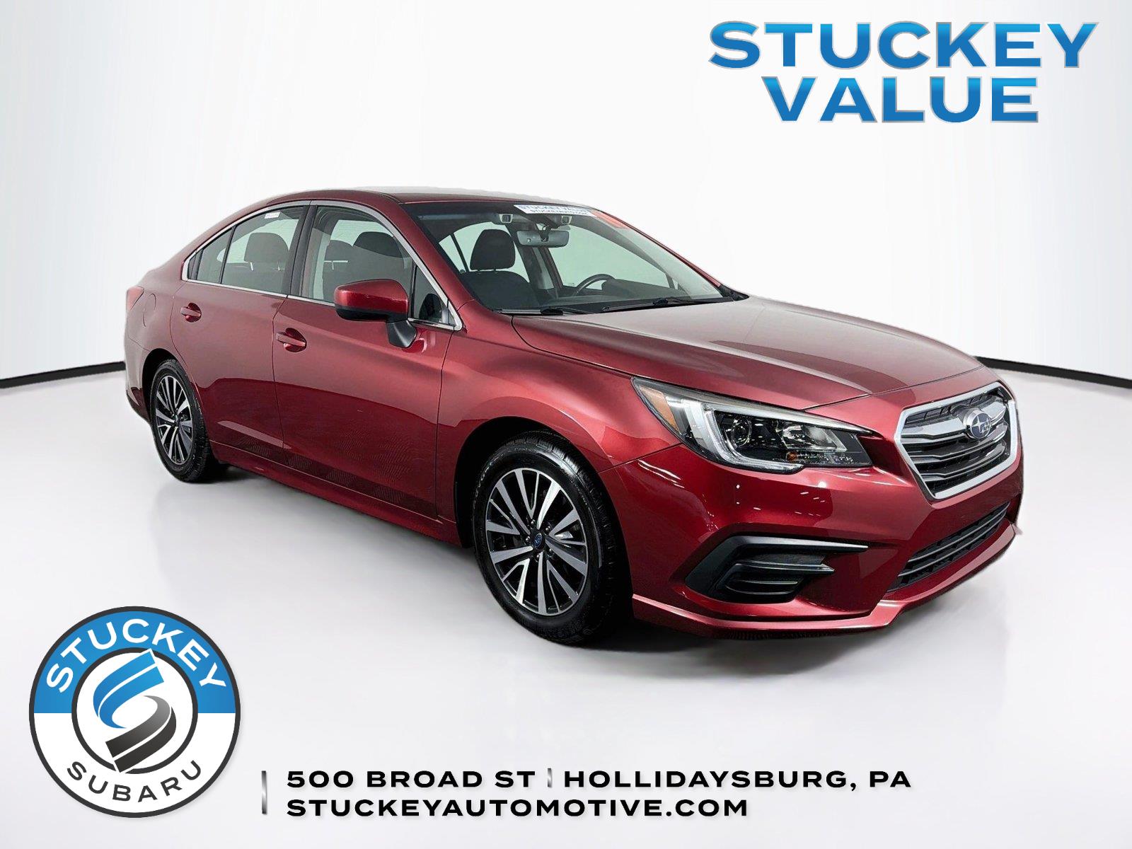 Crimson Red Pearl 2019 Subaru Legacy Sedan All-Wheel Drive Continuously Variable Transmission