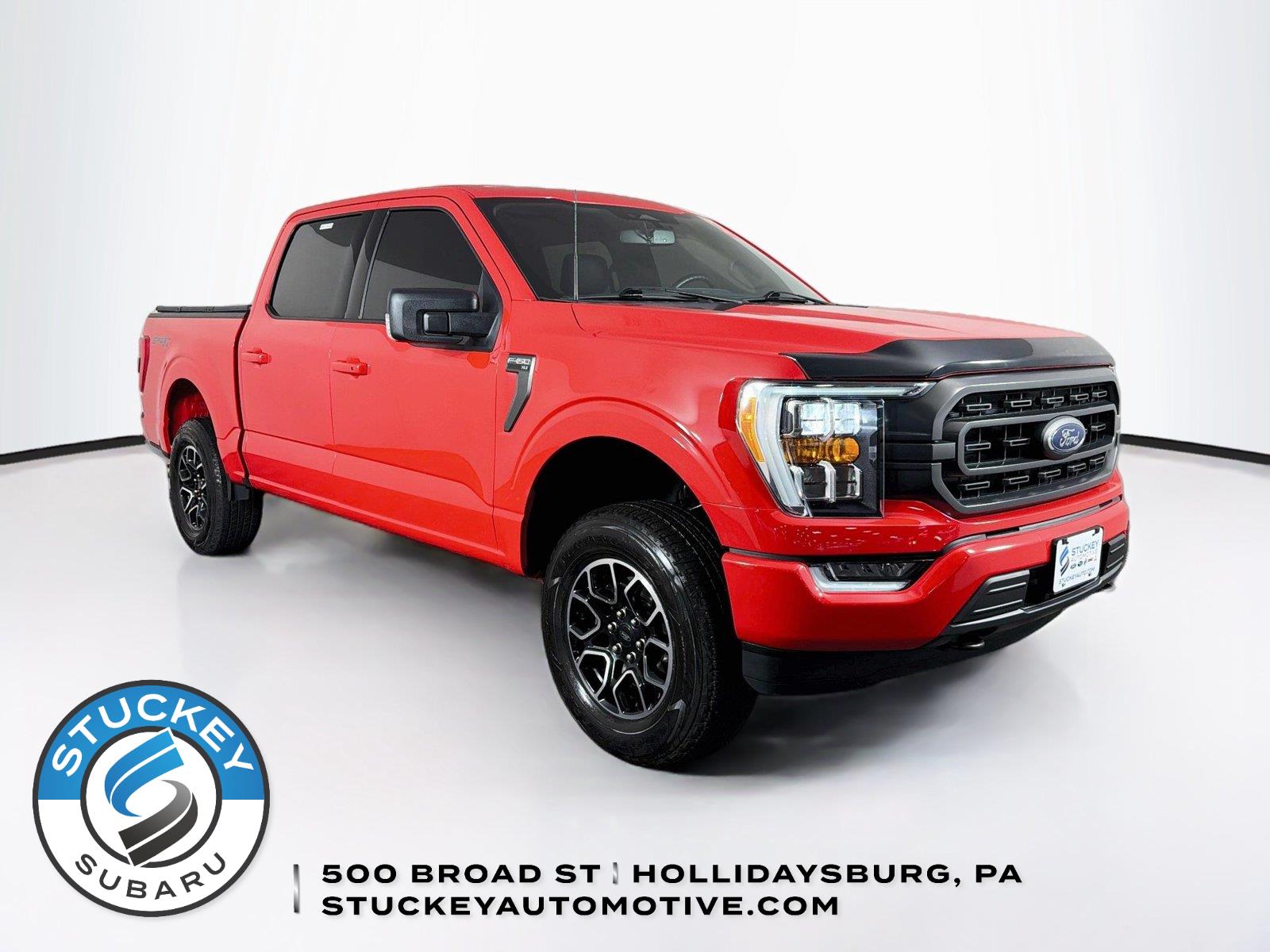 Race Red 2022 Ford F-150 Pickup Truck Four-Wheel Drive Automatic