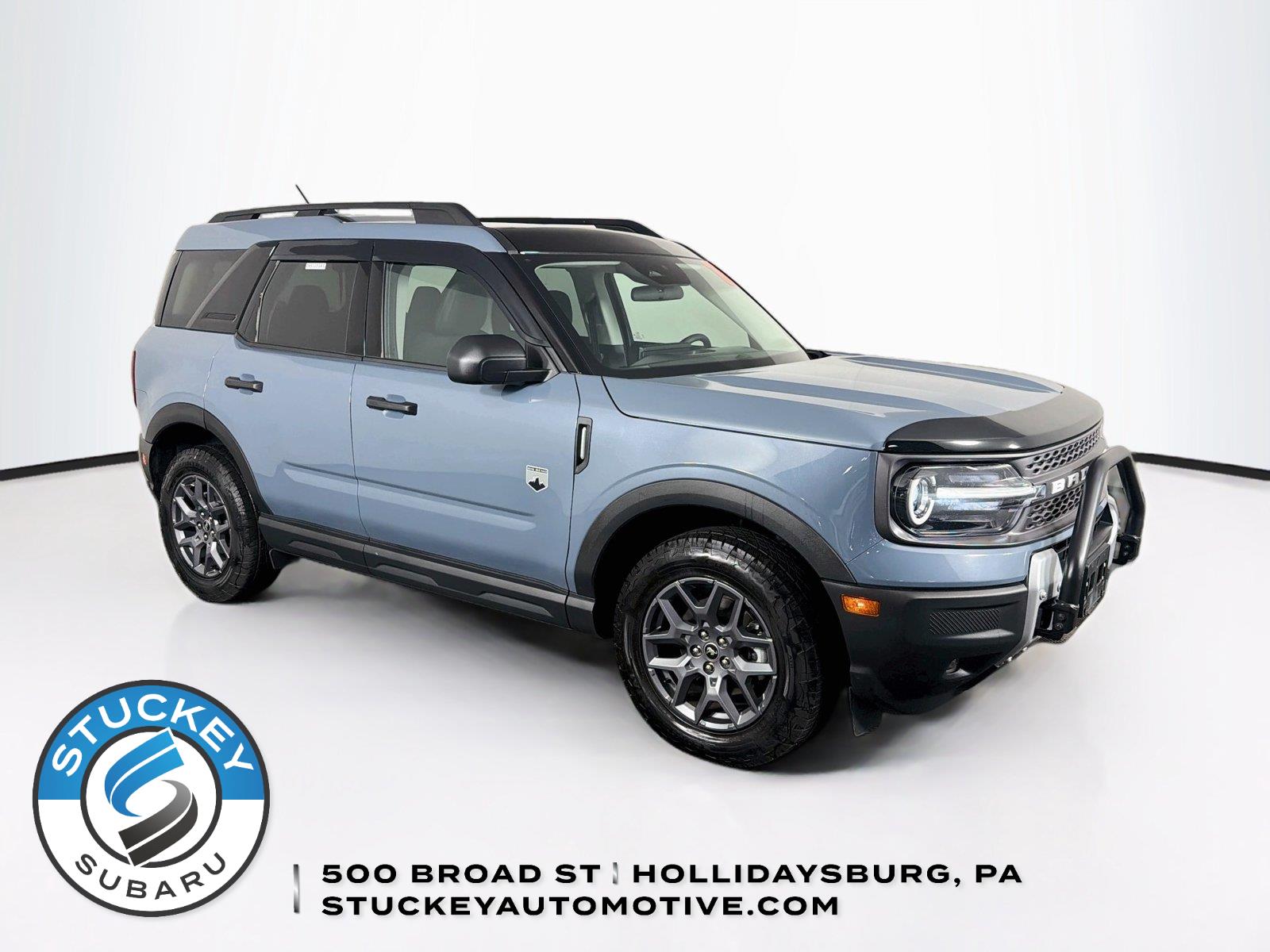 Blue (Azure Gray Metallic Tri-Coat) 2025 Ford Bronco Sport SUV / Crossover All-Wheel Drive 8-Speed Automatic