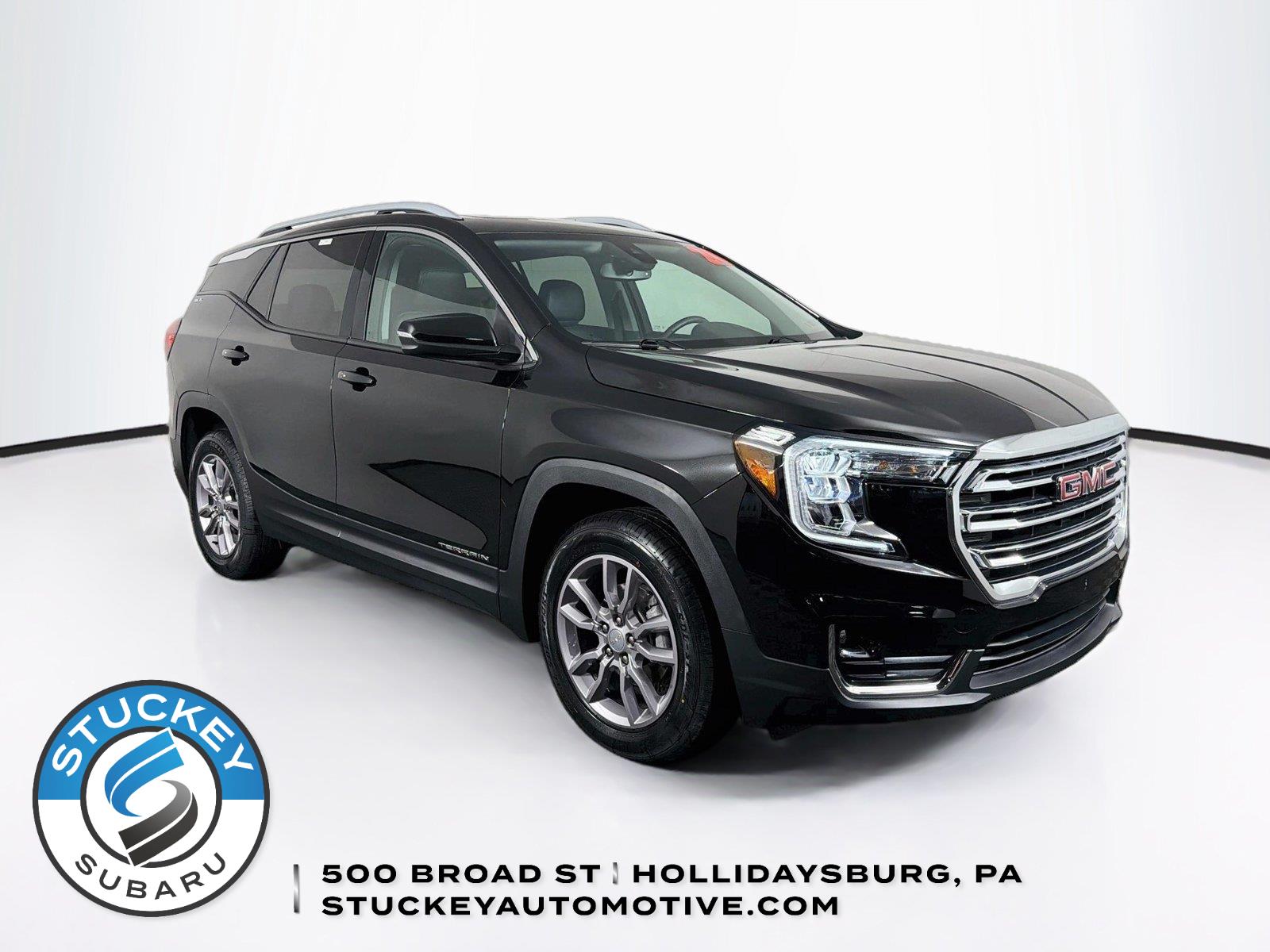 Black (Ebony Twilight Metallic) 2024 GMC Terrain SUV / Crossover All-Wheel Drive 9-Speed Automatic Overdrive