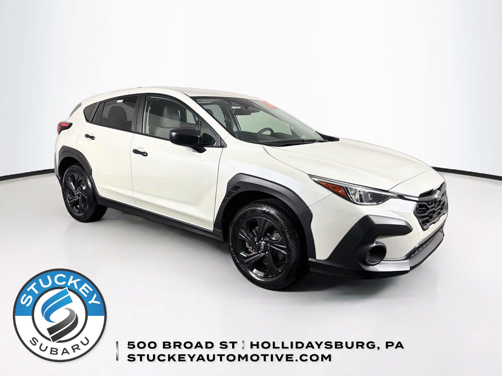 Crystal White Pearl 2024 Subaru Crosstrek SUV / Crossover  Continuously Variable Transmission