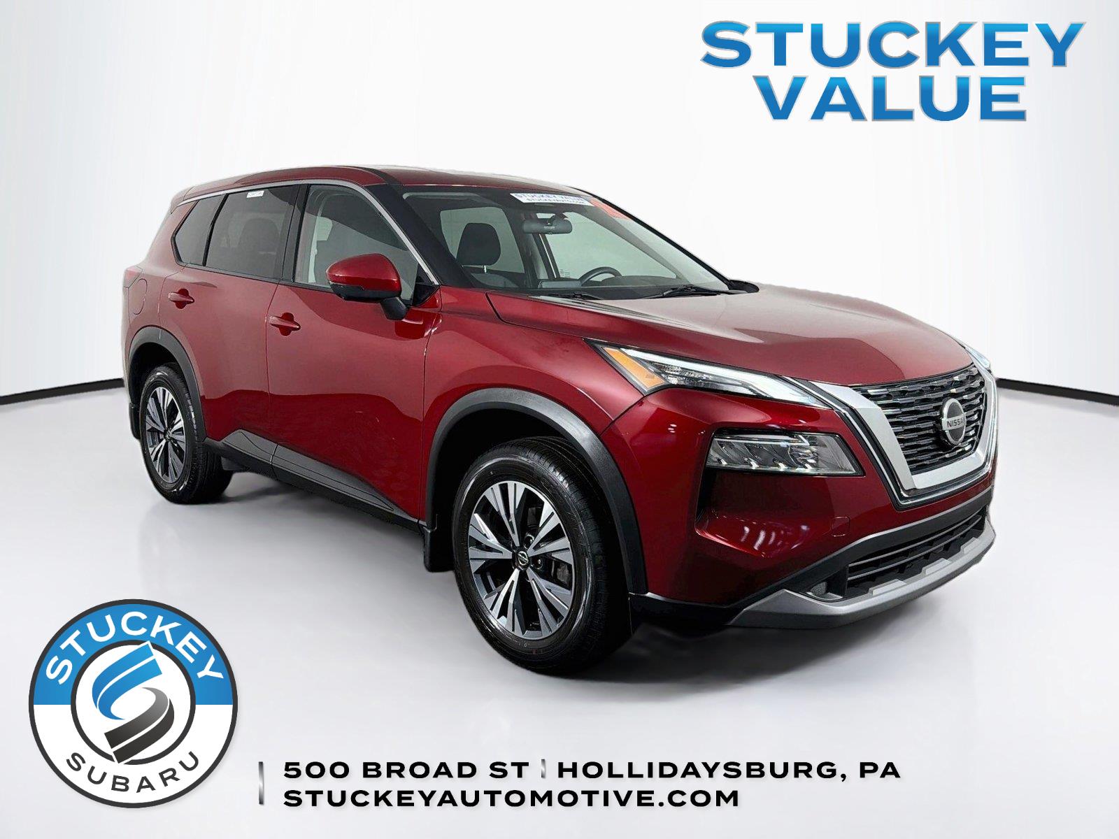 Red (Scarlet Ember Tintcoat) 2021 Nissan Rogue SUV / Crossover All-Wheel Drive Continuously Variable Transmission