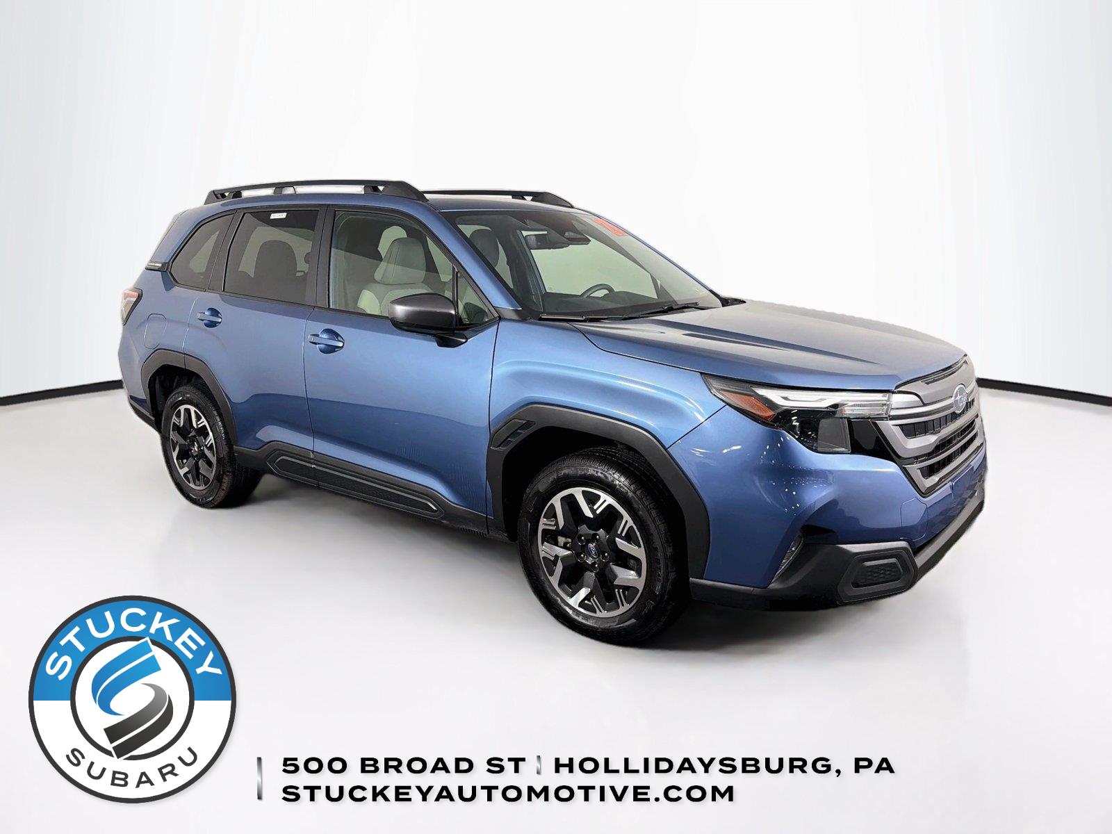 Horizon Blue Pearl 2025 Subaru Forester SUV / Crossover All-Wheel Drive Continuously Variable Transmission