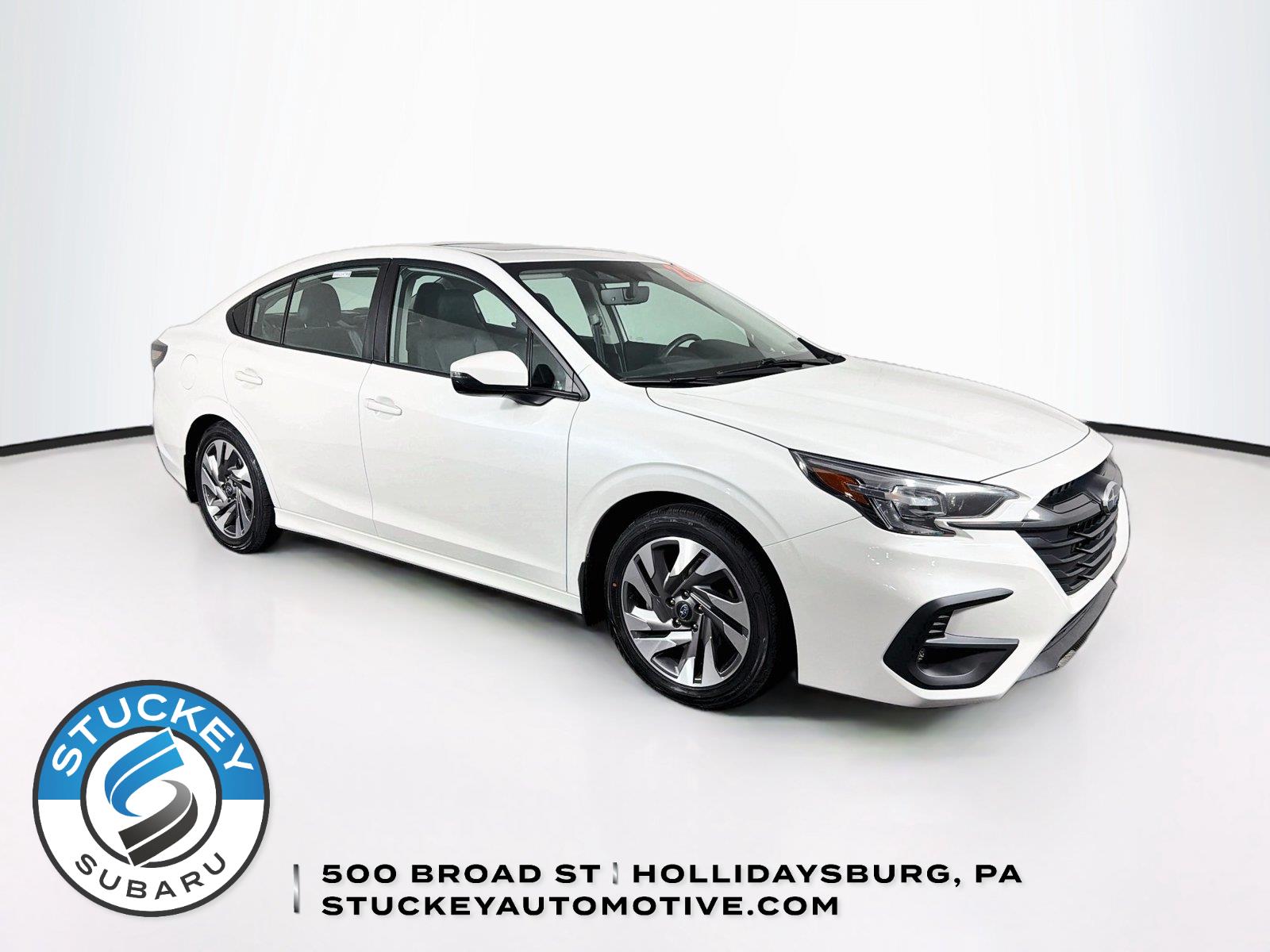 Crystal White Pearl 2023 Subaru Legacy Sedan All-Wheel Drive Continuously Variable Transmission