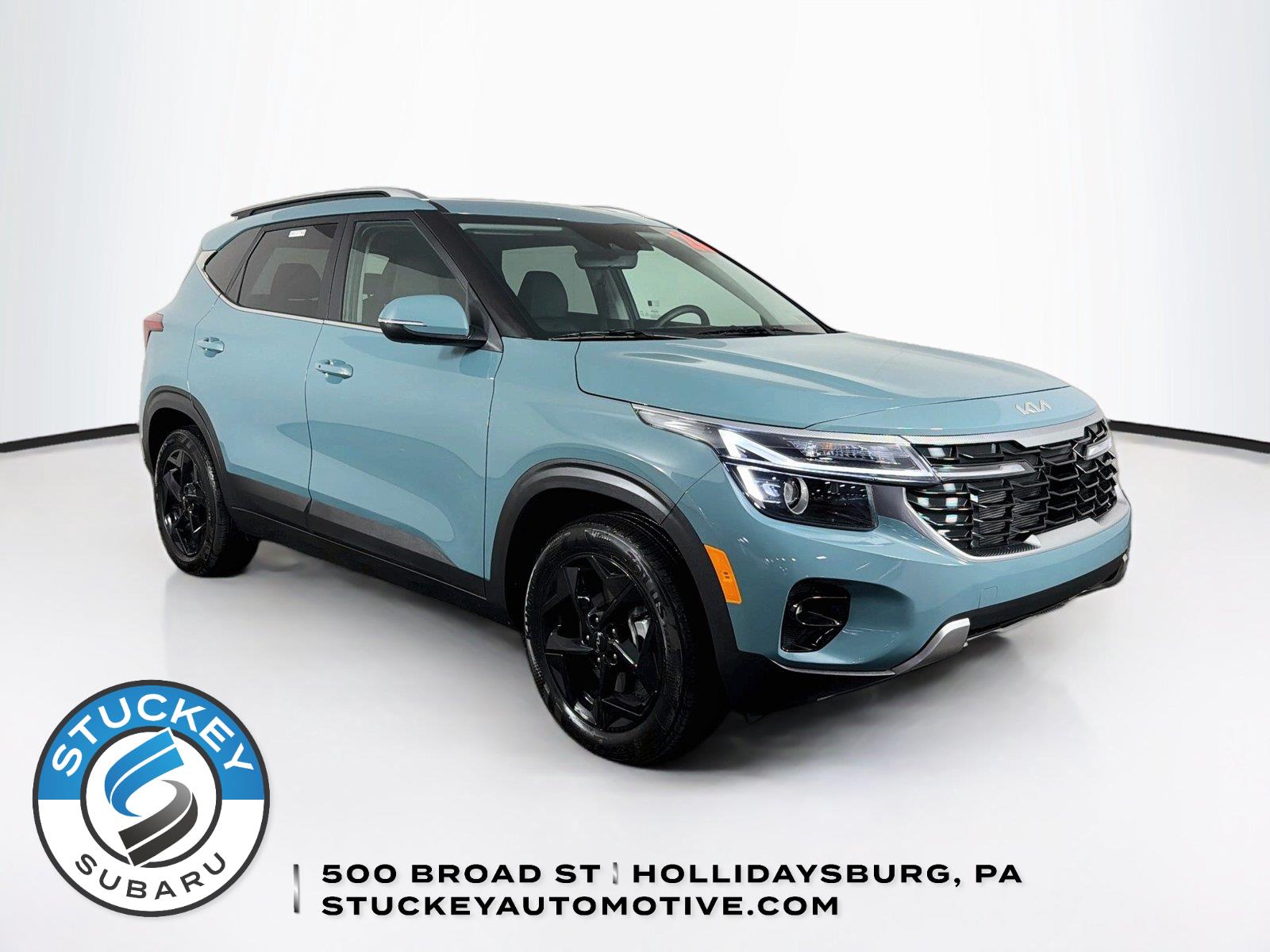 Pluton Blue 2026 Kia Seltos SUV / Crossover All-Wheel Drive Continuously Variable Transmission