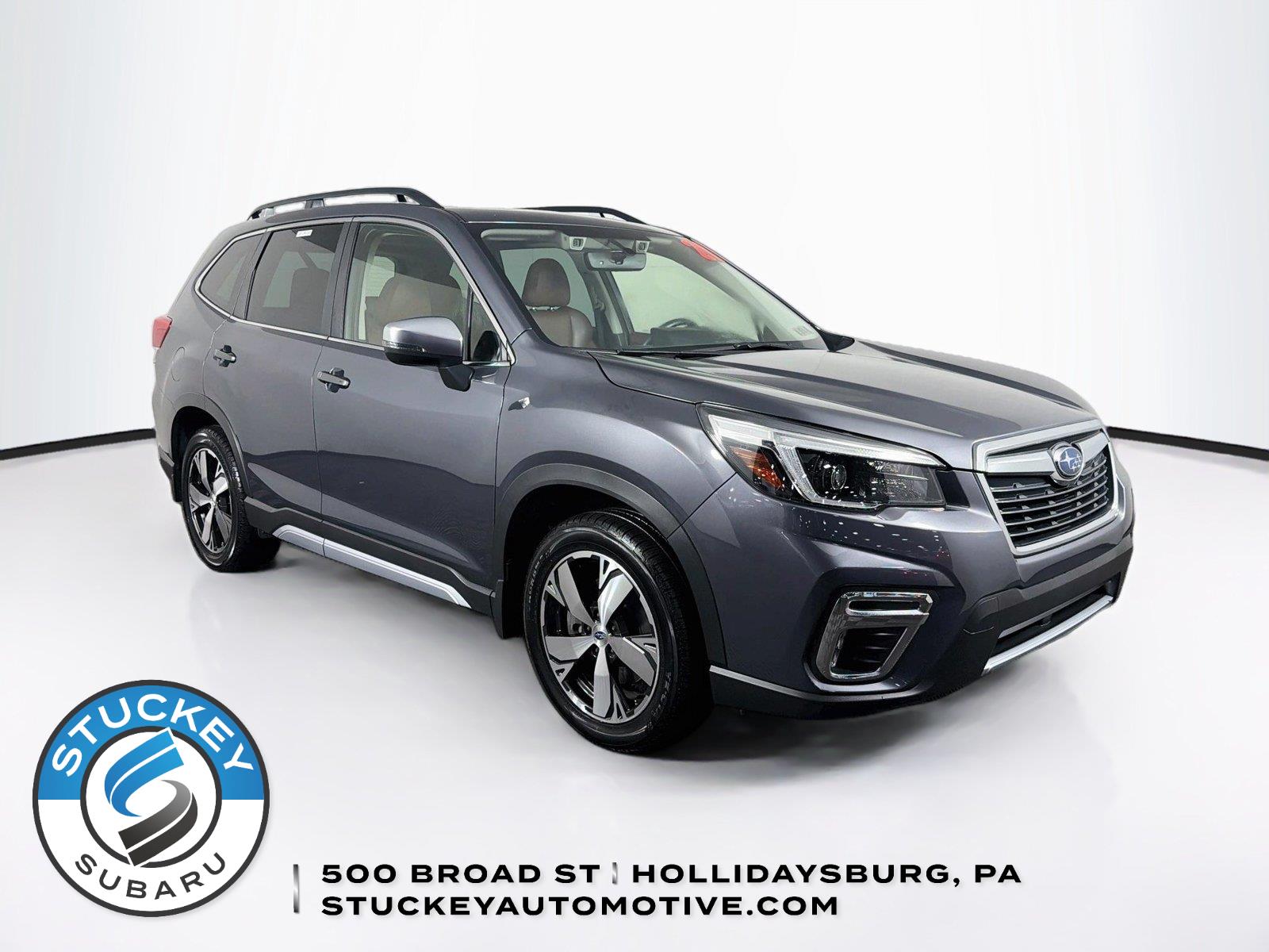 Magnetite Gray Metallic 2021 Subaru Forester SUV / Crossover All-Wheel Drive Continuously Variable Transmission