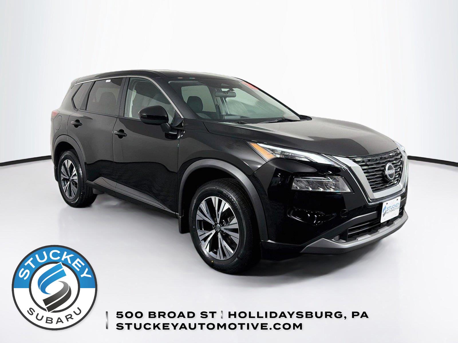 Super Black 2023 Nissan Rogue SUV / Crossover All-Wheel Drive Continuously Variable Transmission