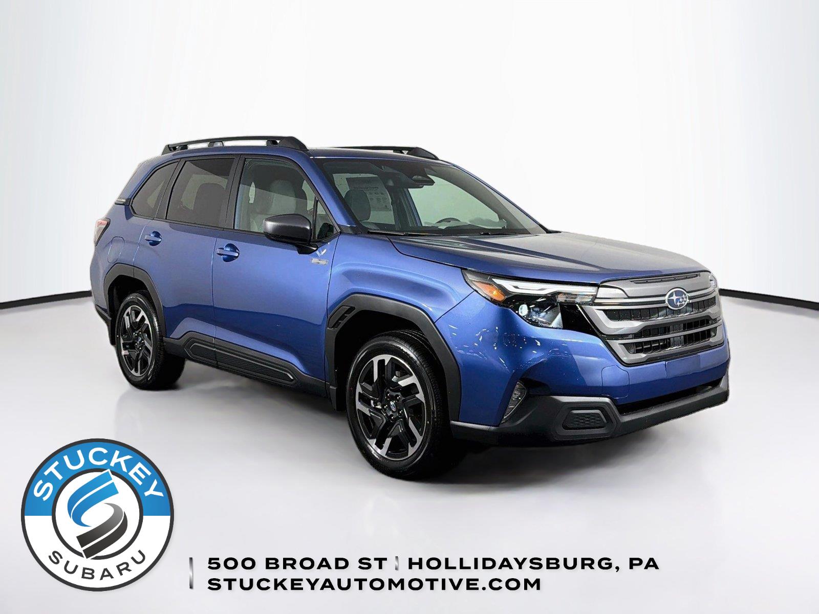 Daybreak Blue Pearl 2026 Subaru Forester Hybrid SUV / Crossover All-Wheel Drive Continuously Variable Transmission