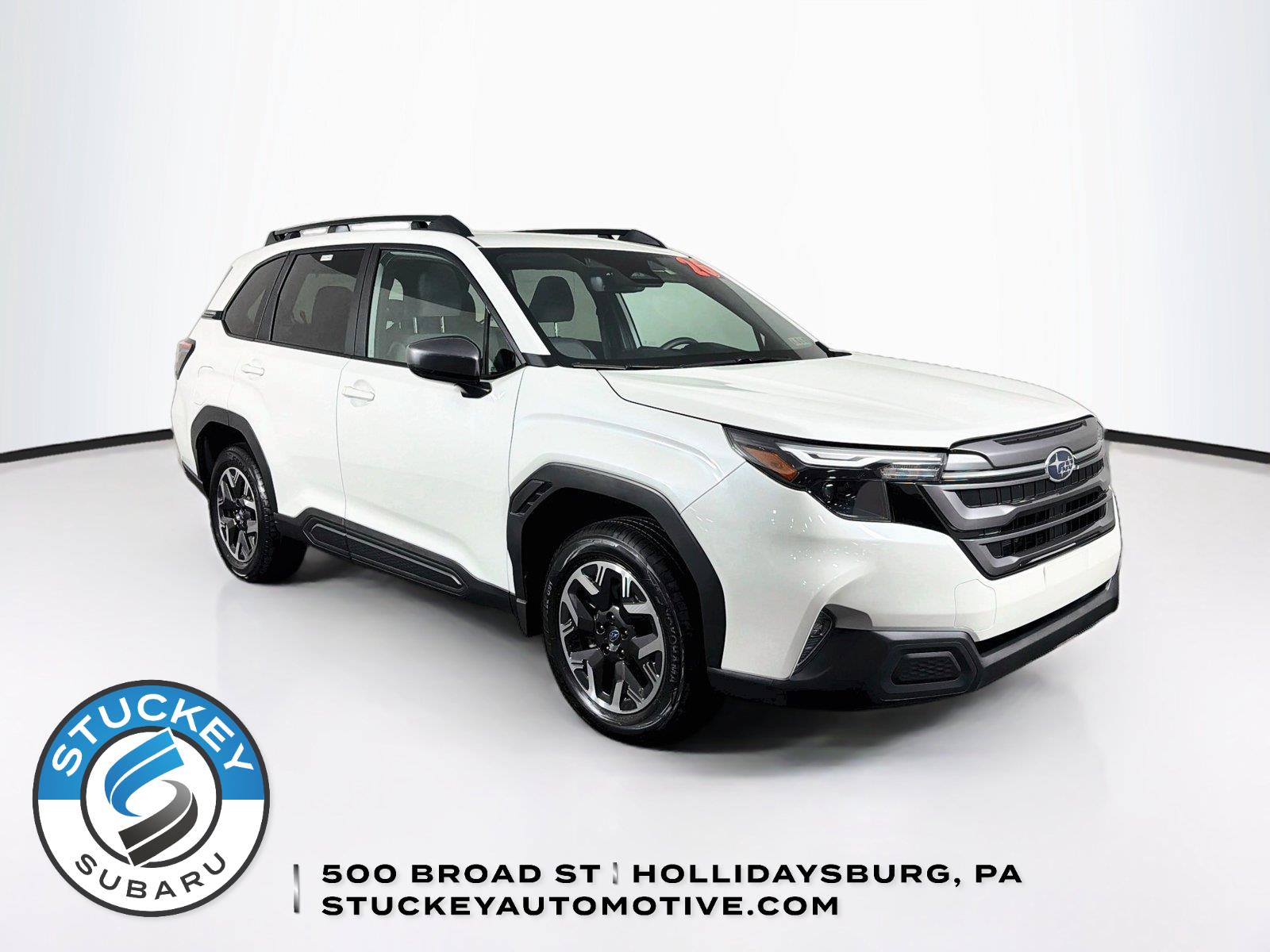 Crystal White Pearl 2026 Subaru Forester SUV / Crossover All-Wheel Drive Continuously Variable Transmission