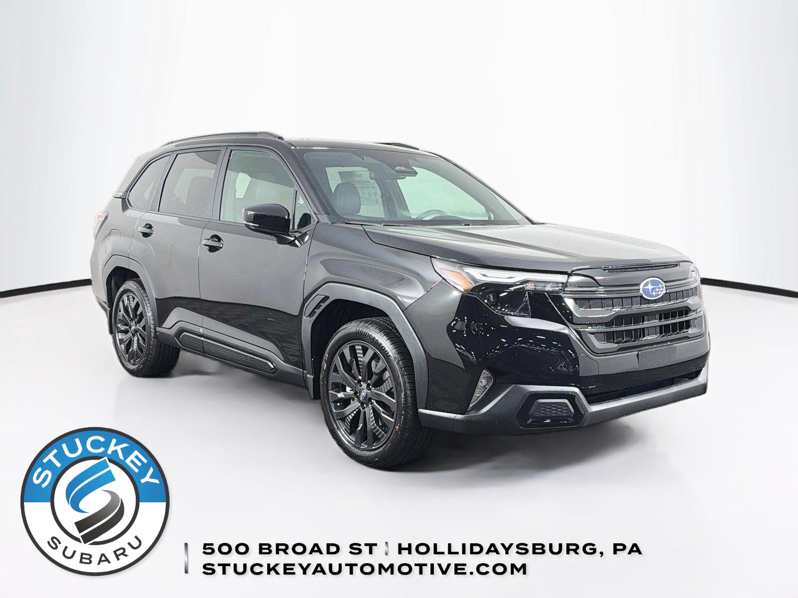 Crystal Black Silica 2026 Subaru Forester SUV / Crossover All-Wheel Drive Continuously Variable Transmission
