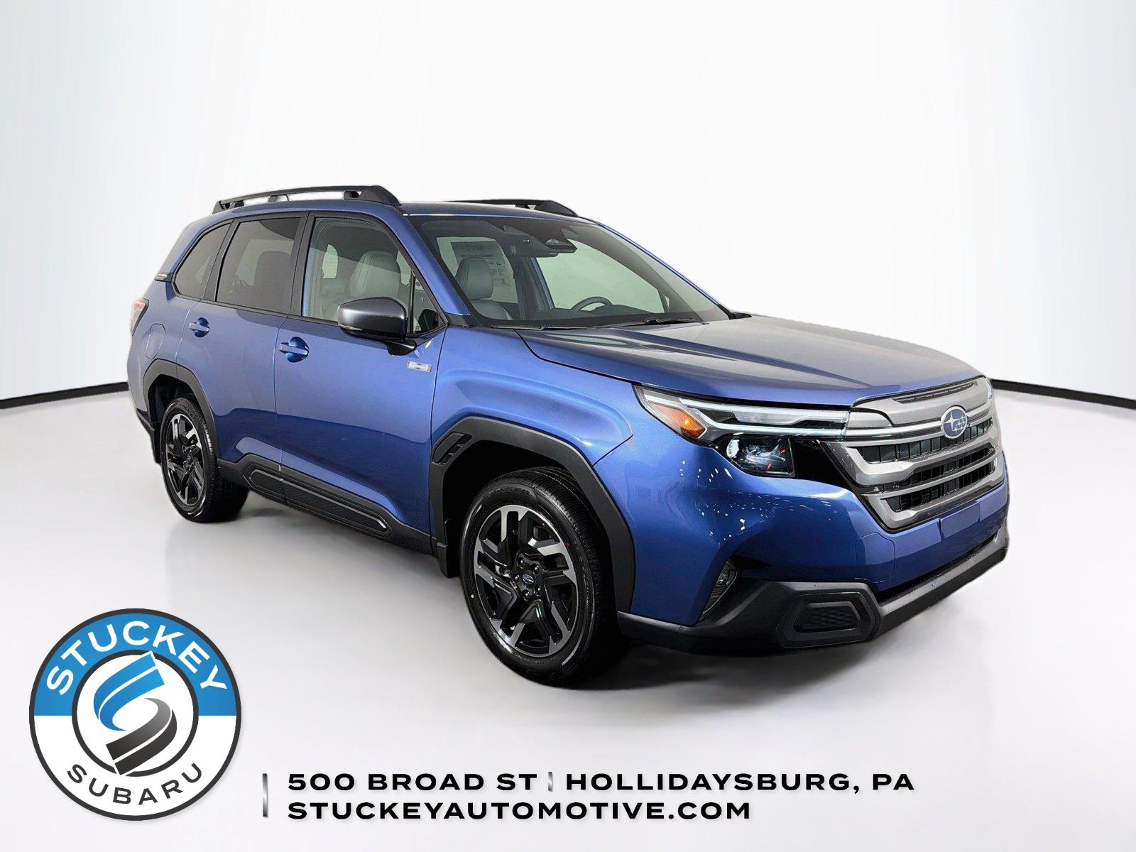 Daybreak Blue Pearl 2026 Subaru Forester Hybrid SUV / Crossover All-Wheel Drive Continuously Variable Transmission
