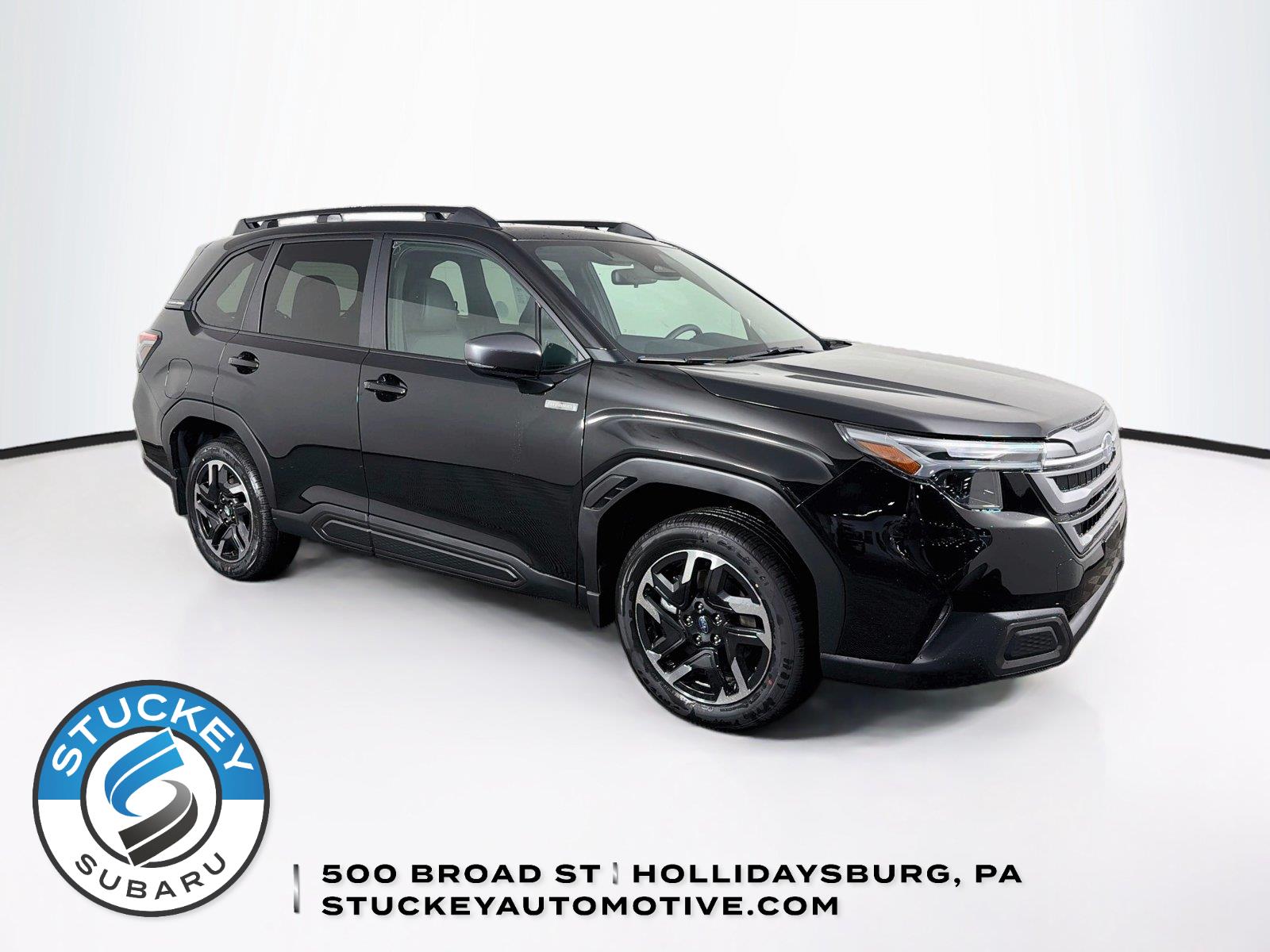 Crystal Black Silica 2026 Subaru Forester Hybrid SUV / Crossover All-Wheel Drive Continuously Variable Transmission