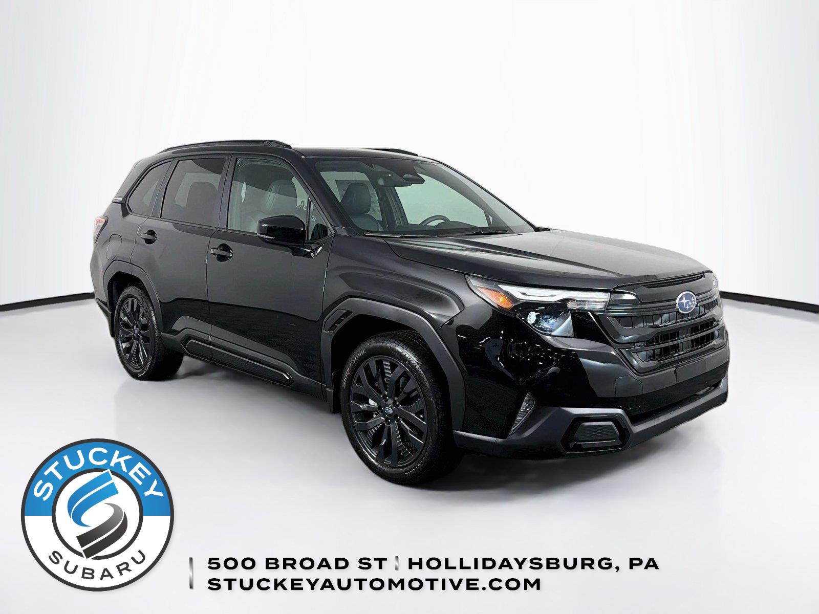 Crystal Black Silica 2026 Subaru Forester SUV / Crossover All-Wheel Drive Continuously Variable Transmission