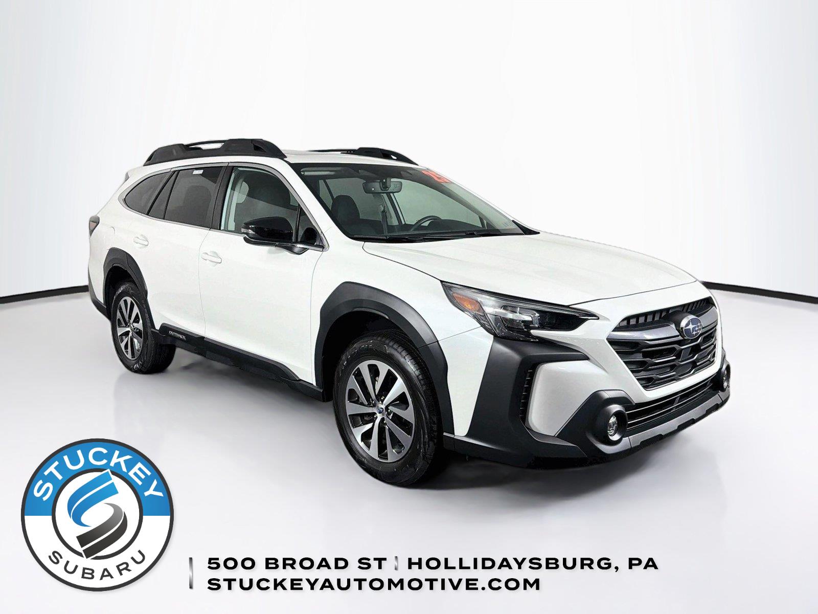 Crystal White Pearl 2025 Subaru Outback SUV / Crossover All-Wheel Drive Continuously Variable Transmission