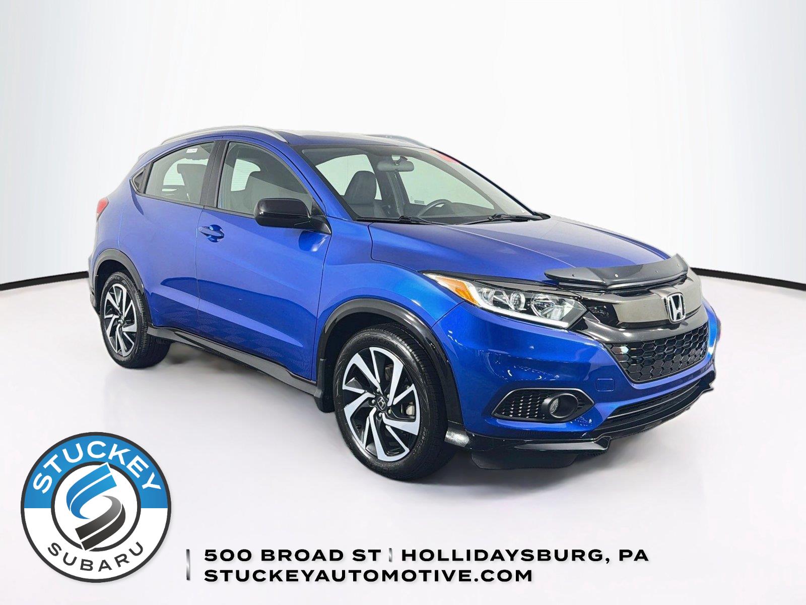Aegean Blue Metallic 2020 Honda HR-V SUV / Crossover All-Wheel Drive Continuously Variable Transmission