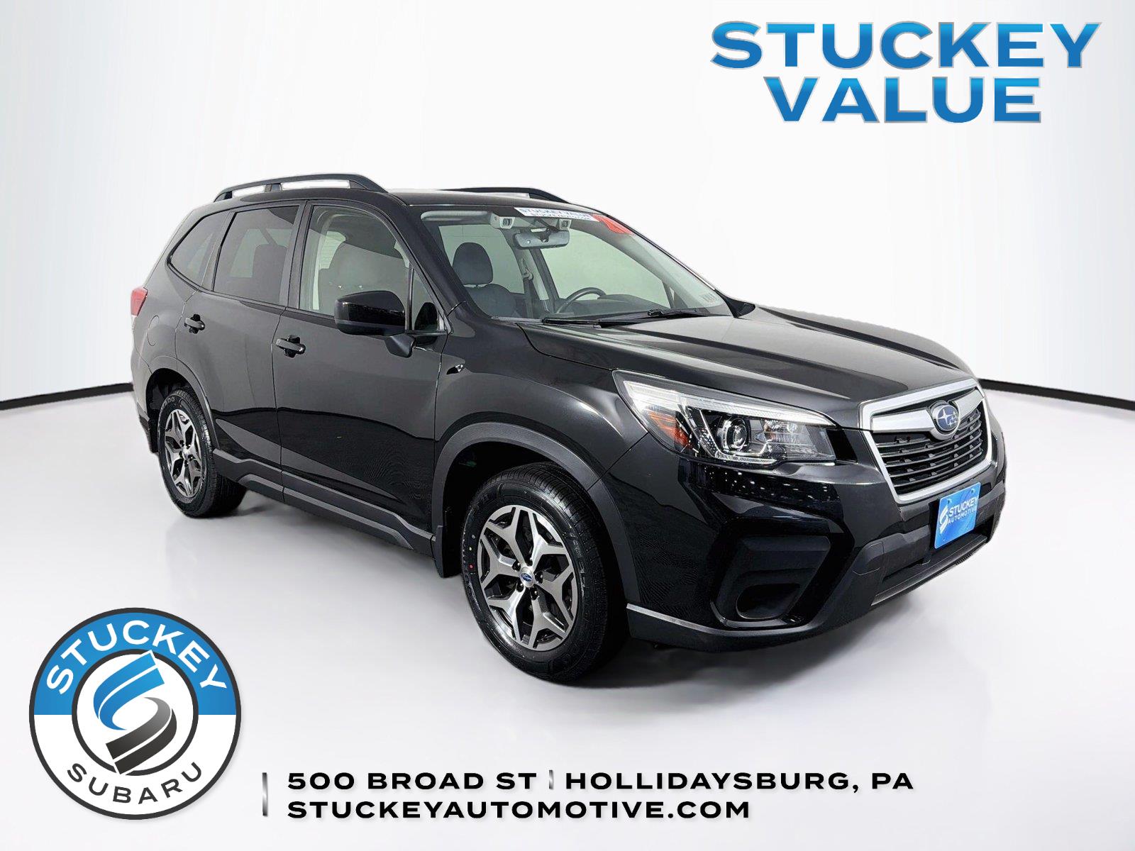 Crystal Black Silica 2020 Subaru Forester SUV / Crossover All-Wheel Drive Continuously Variable Transmission
