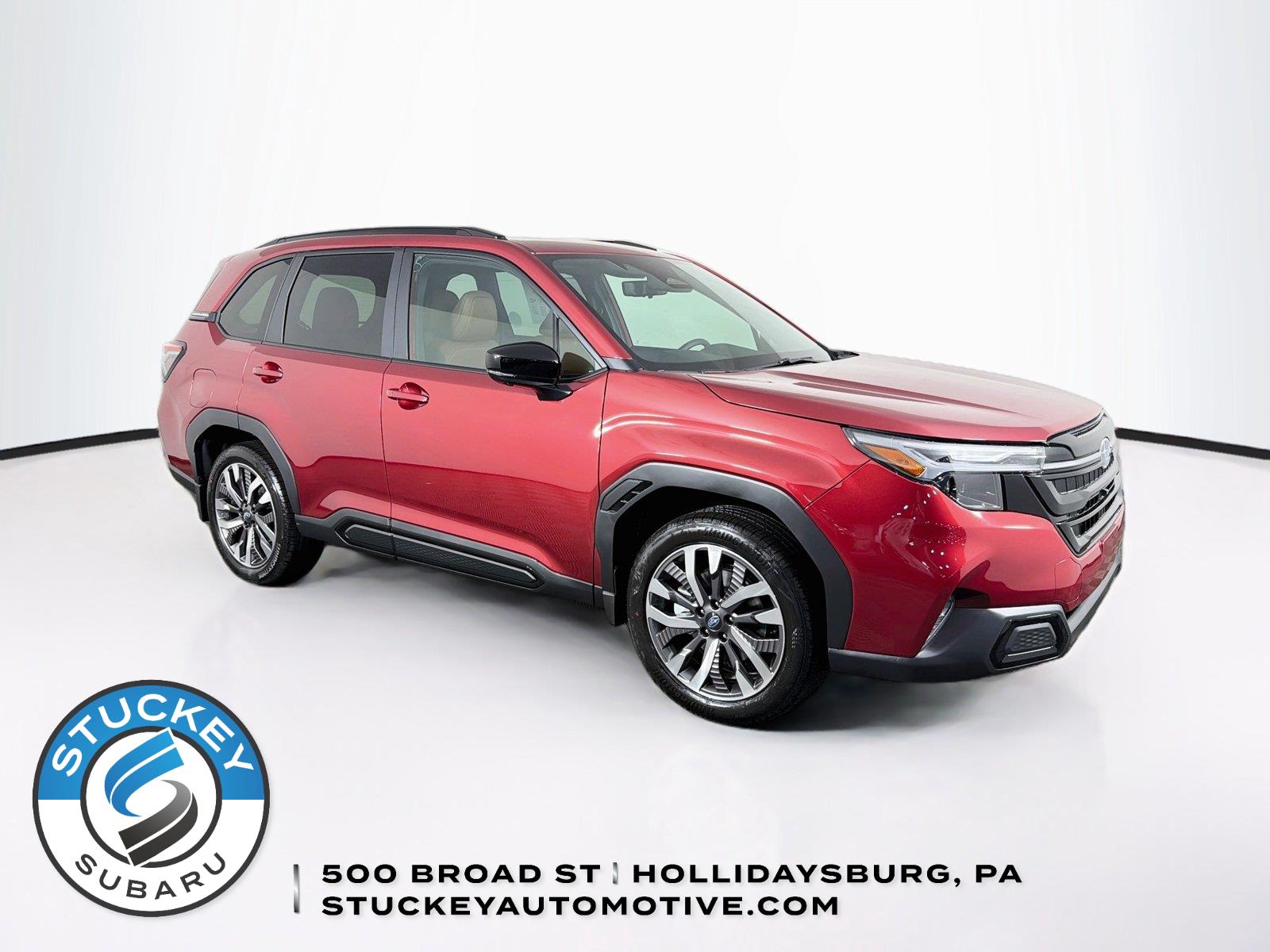 Crimson Red Pearl 2026 Subaru Forester SUV / Crossover All-Wheel Drive Continuously Variable Transmission