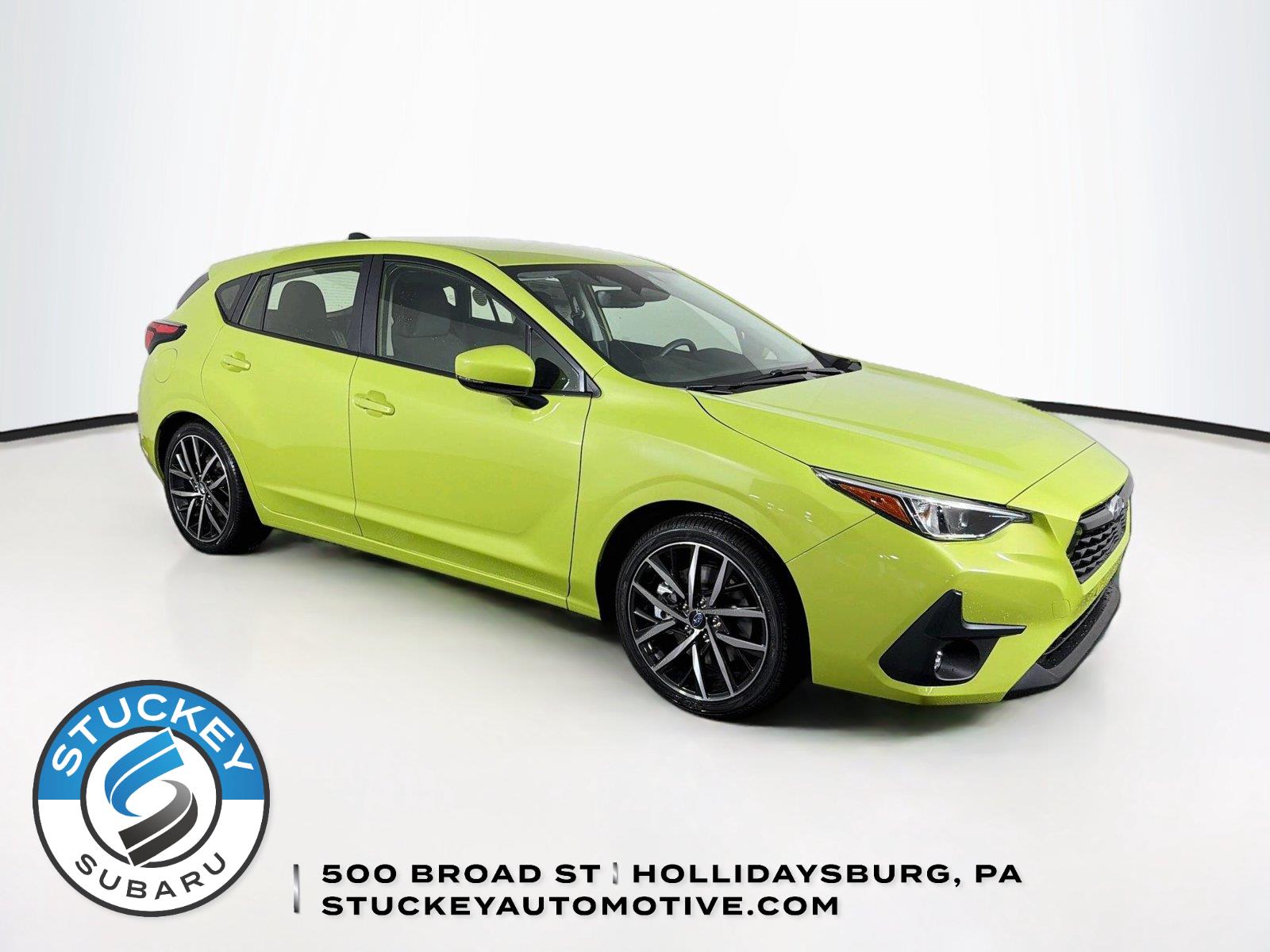Citron Yellow Pearl 2026 Subaru Impreza Wagon All-Wheel Drive Continuously Variable Transmission