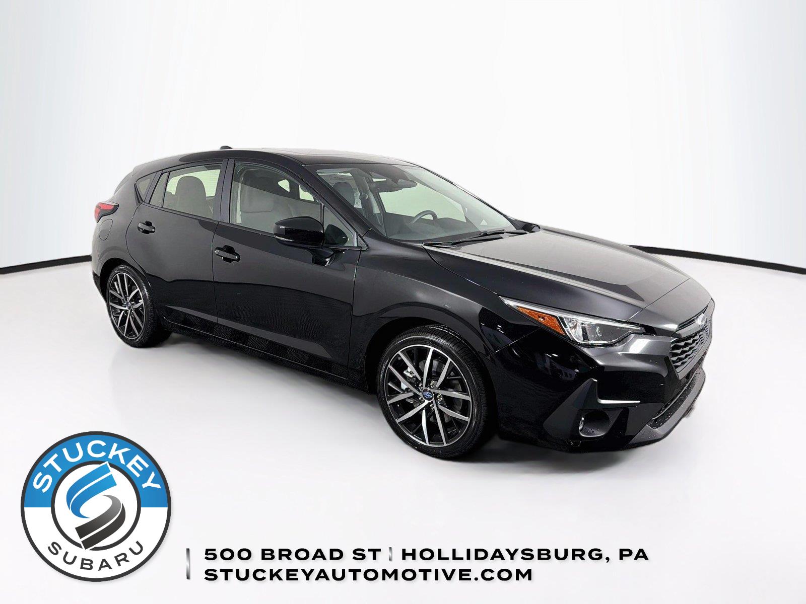 Crystal Black Silica 2026 Subaru Impreza Wagon All-Wheel Drive Continuously Variable Transmission