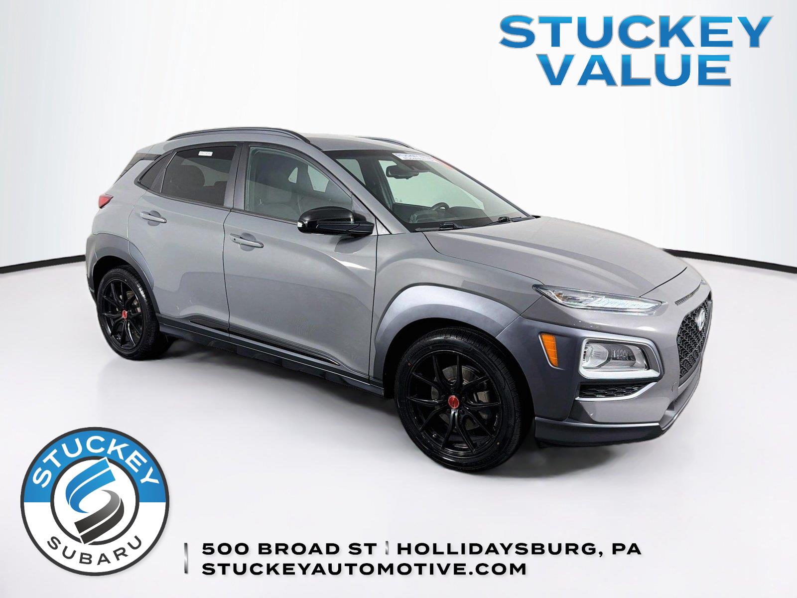 Galactic Gray 2021 Hyundai Kona SUV / Crossover All-Wheel Drive Automatic