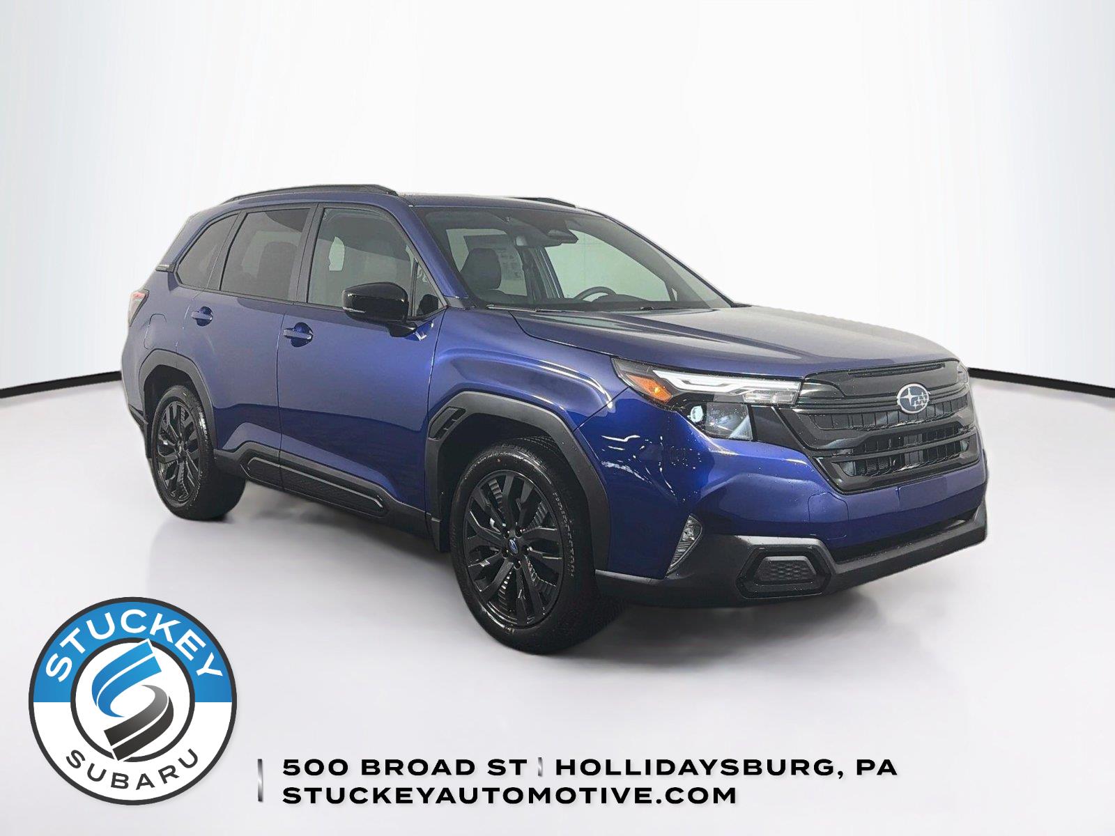 Sapphire Blue Pearl 2026 Subaru Forester SUV / Crossover All-Wheel Drive Continuously Variable Transmission