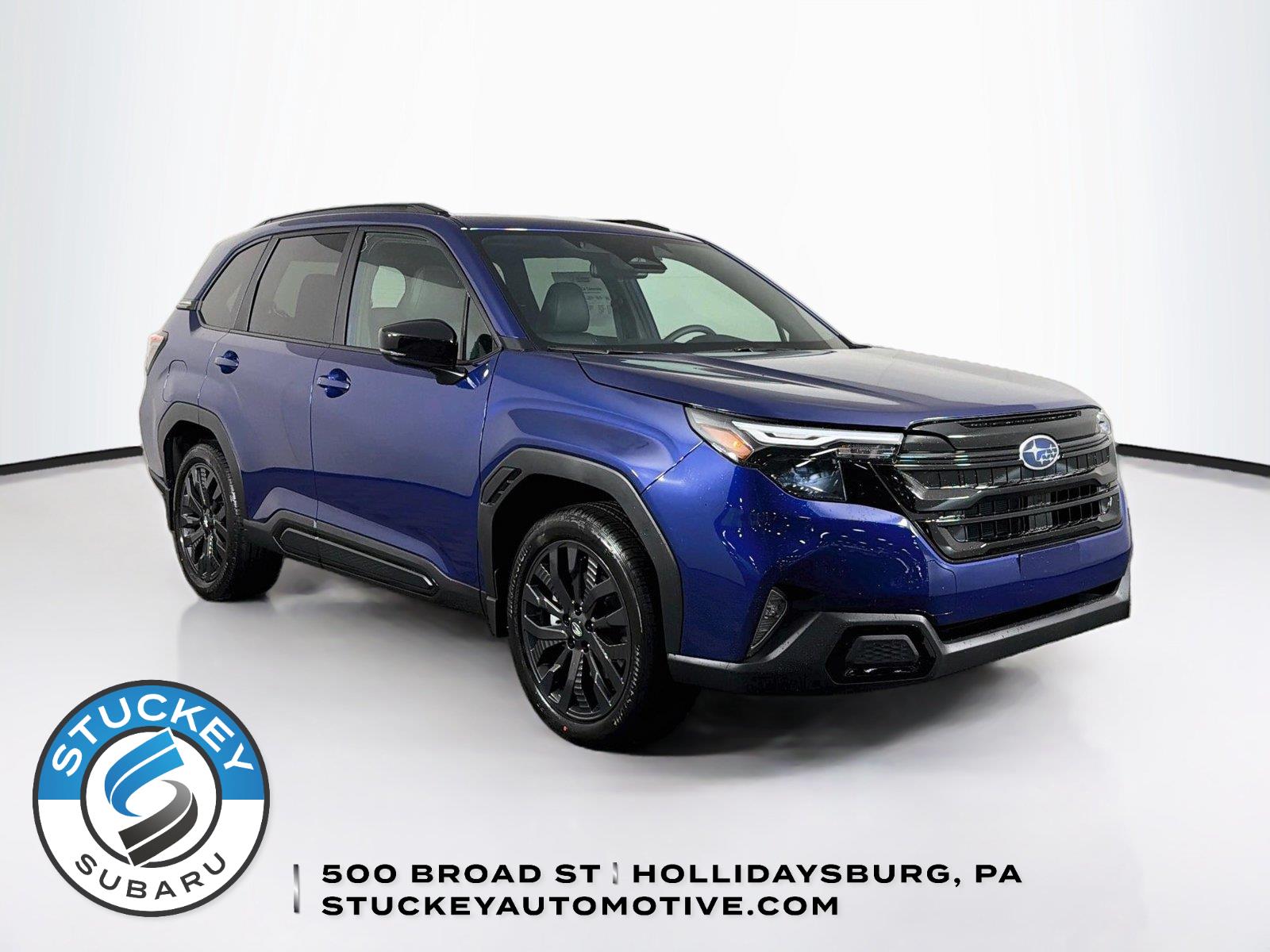 Sapphire Blue Pearl 2026 Subaru Forester SUV / Crossover All-Wheel Drive Continuously Variable Transmission
