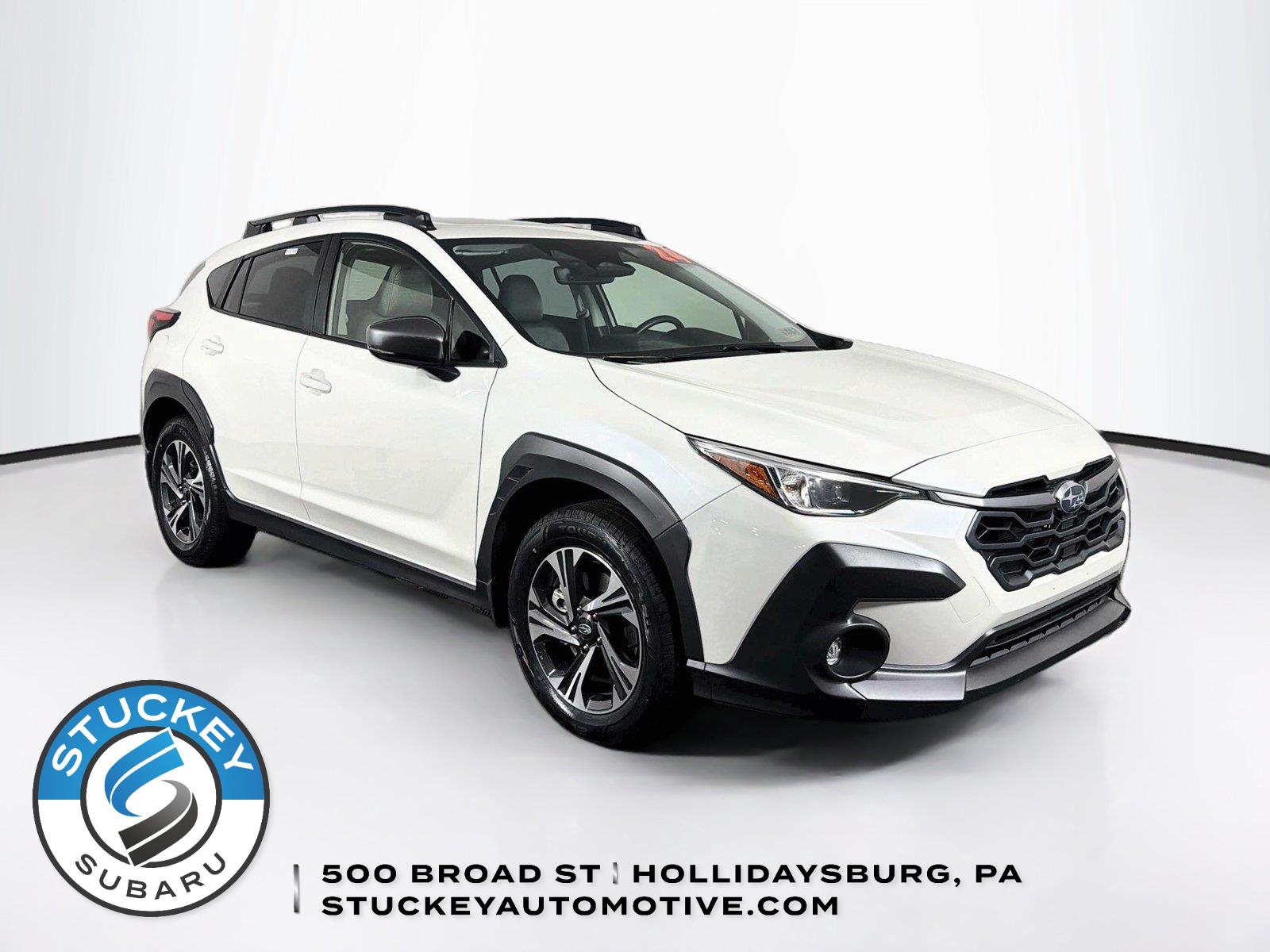 Crystal White Pearl 2024 Subaru Crosstrek SUV / Crossover All-Wheel Drive Continuously Variable Transmission