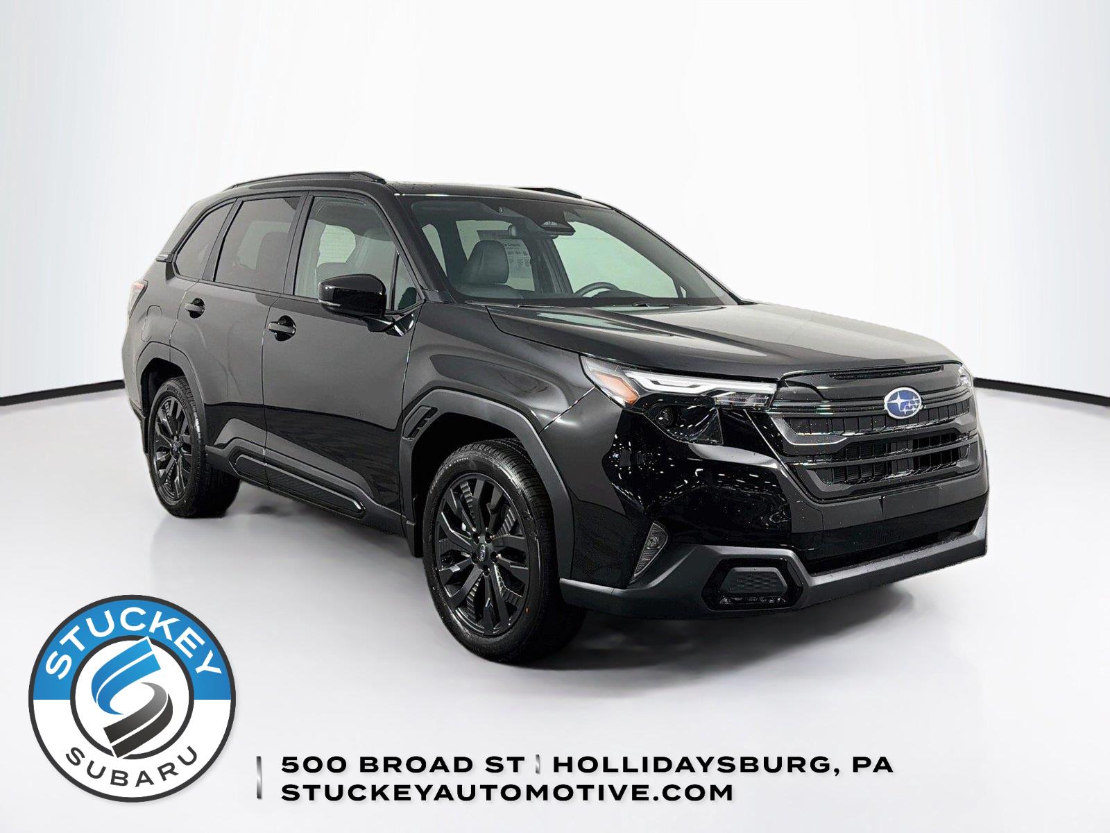 Crystal Black Silica 2026 Subaru Forester SUV / Crossover All-Wheel Drive Continuously Variable Transmission
