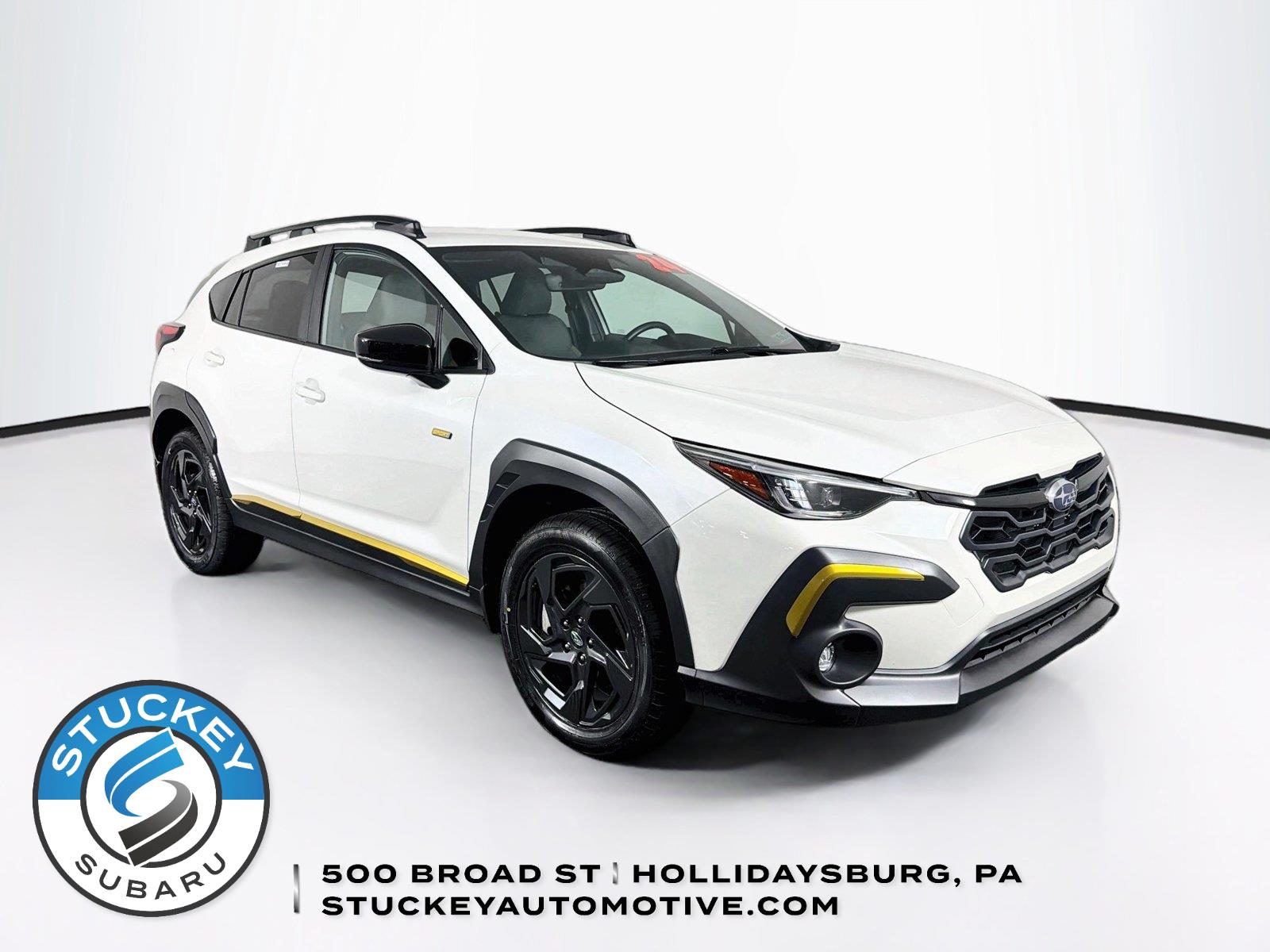 Crystal White Pearl 2024 Subaru Crosstrek SUV / Crossover All-Wheel Drive Continuously Variable Transmission