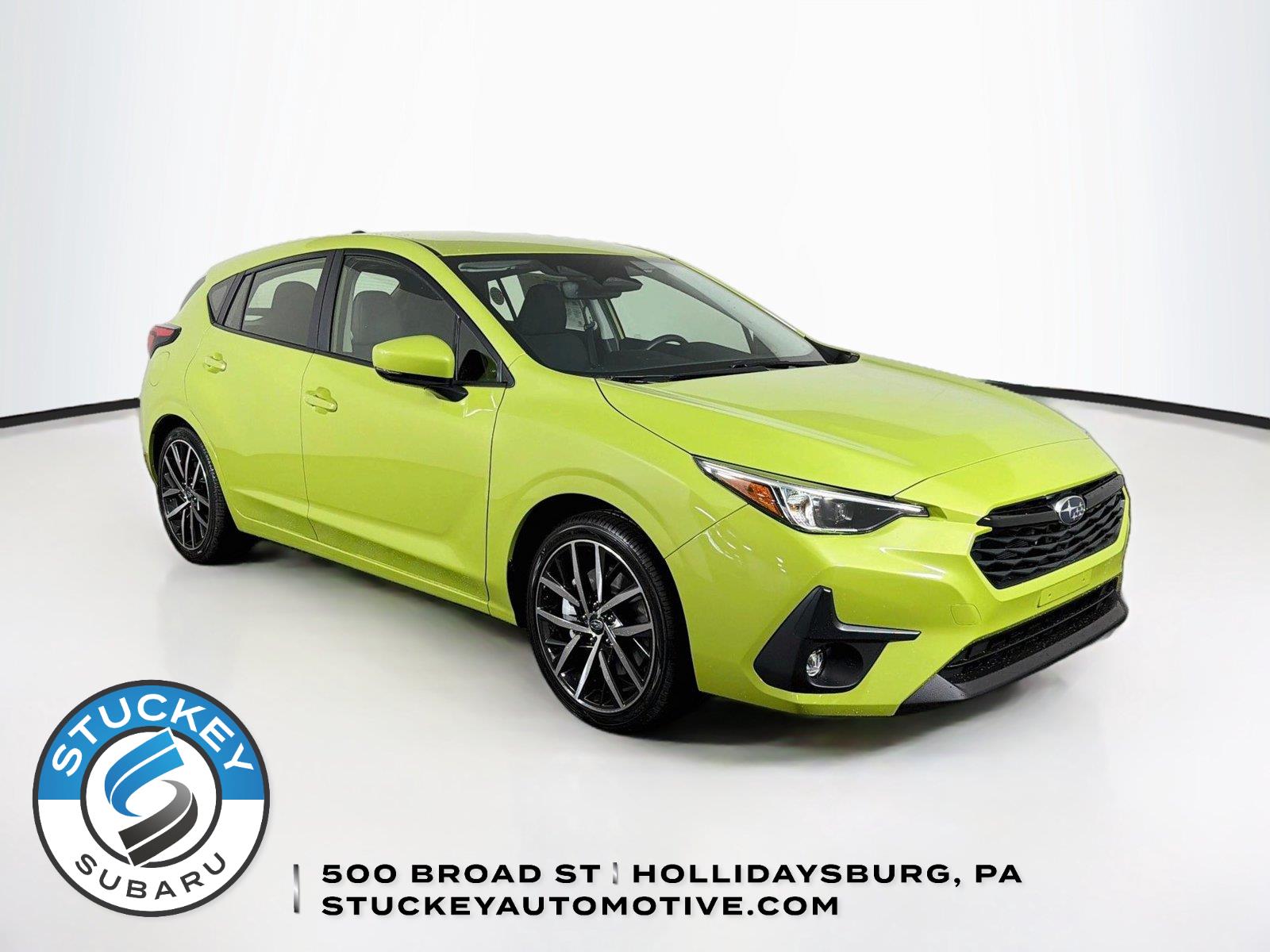 Citron Yellow Pearl 2026 Subaru Impreza Wagon All-Wheel Drive Continuously Variable Transmission