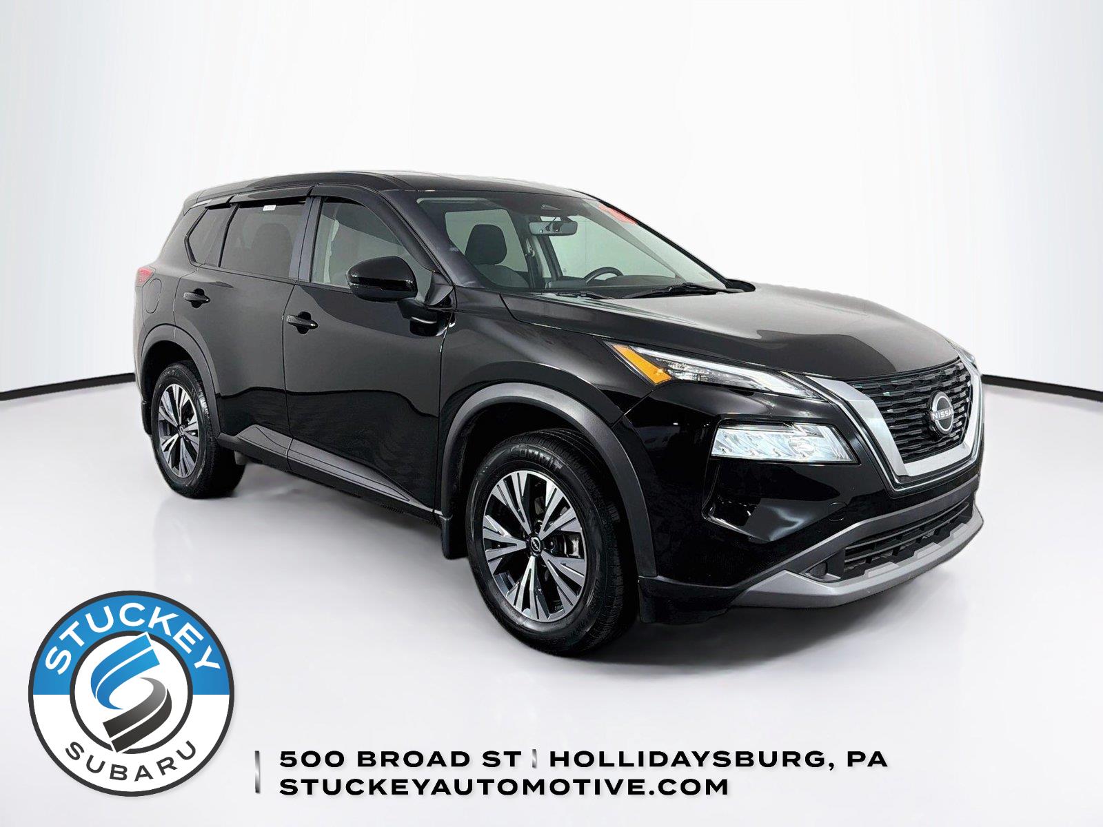 Super Black 2023 Nissan Rogue SUV / Crossover All-Wheel Drive Continuously Variable Transmission