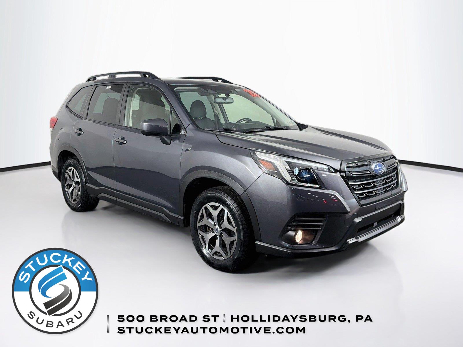 Magnetite Gray Metallic 2023 Subaru Forester SUV / Crossover All-Wheel Drive Continuously Variable Transmission