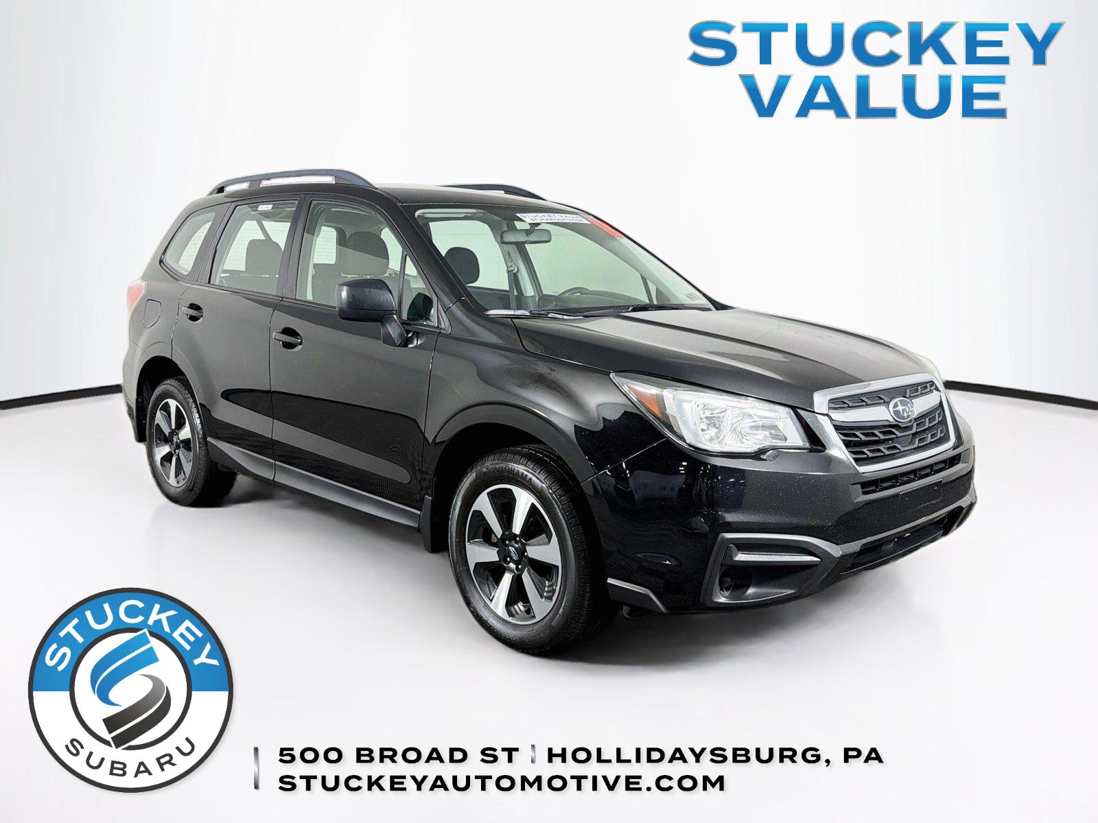 Crystal Black Silica 2018 Subaru Forester SUV / Crossover All-Wheel Drive Continuously Variable Transmission