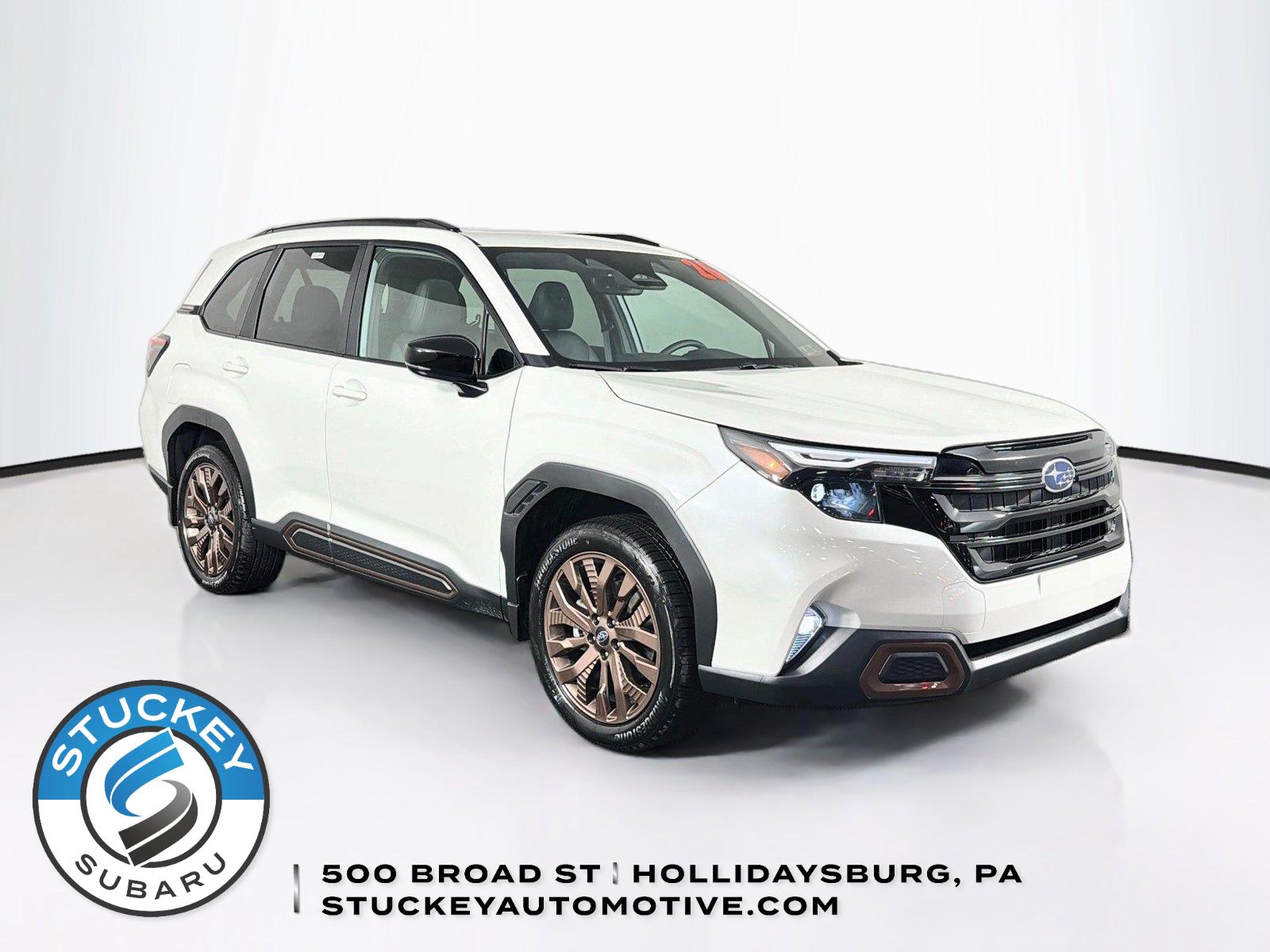 Crystal White Pearl 2026 Subaru Forester SUV / Crossover All-Wheel Drive Continuously Variable Transmission