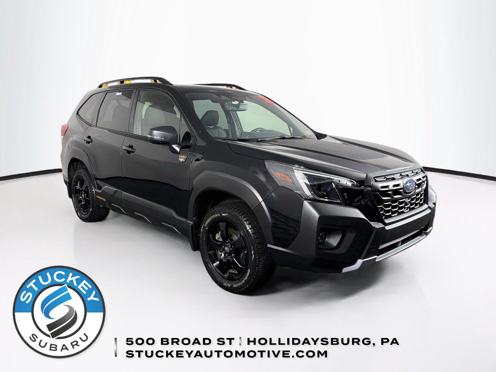 Crystal Black Silica 2024 Subaru Forester SUV / Crossover All-Wheel Drive Continuously Variable Transmission