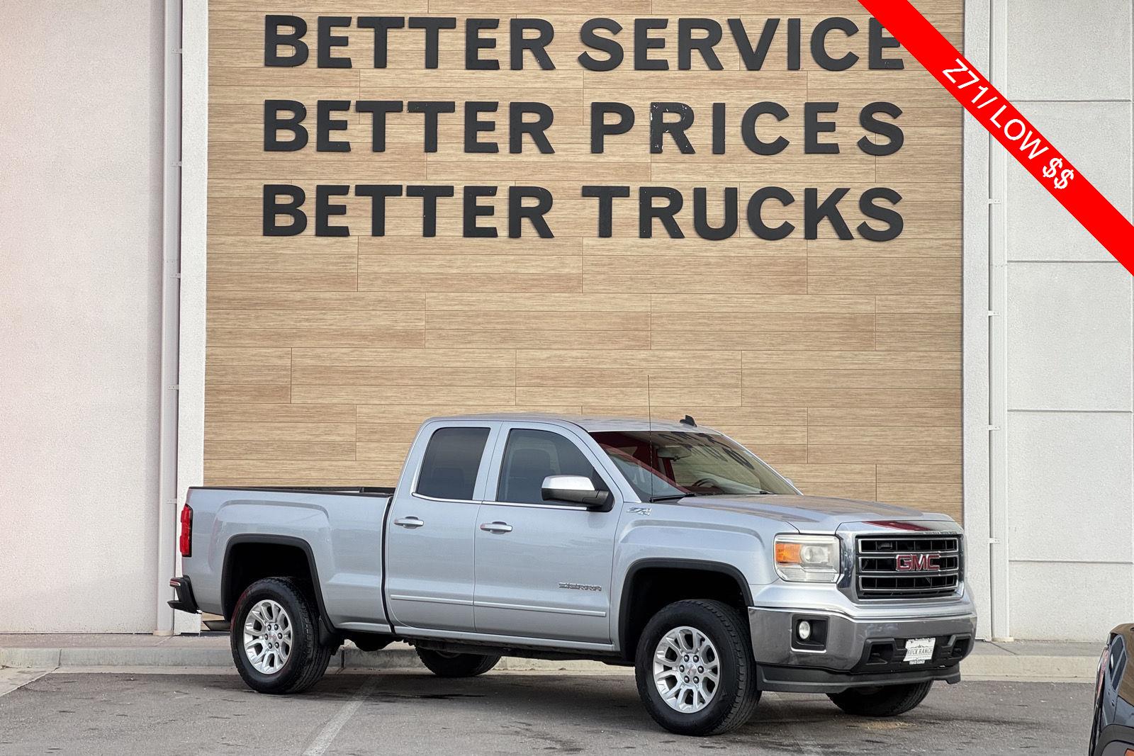 2014 GMC Sierra 1500 SLE Double Cab 4WD
