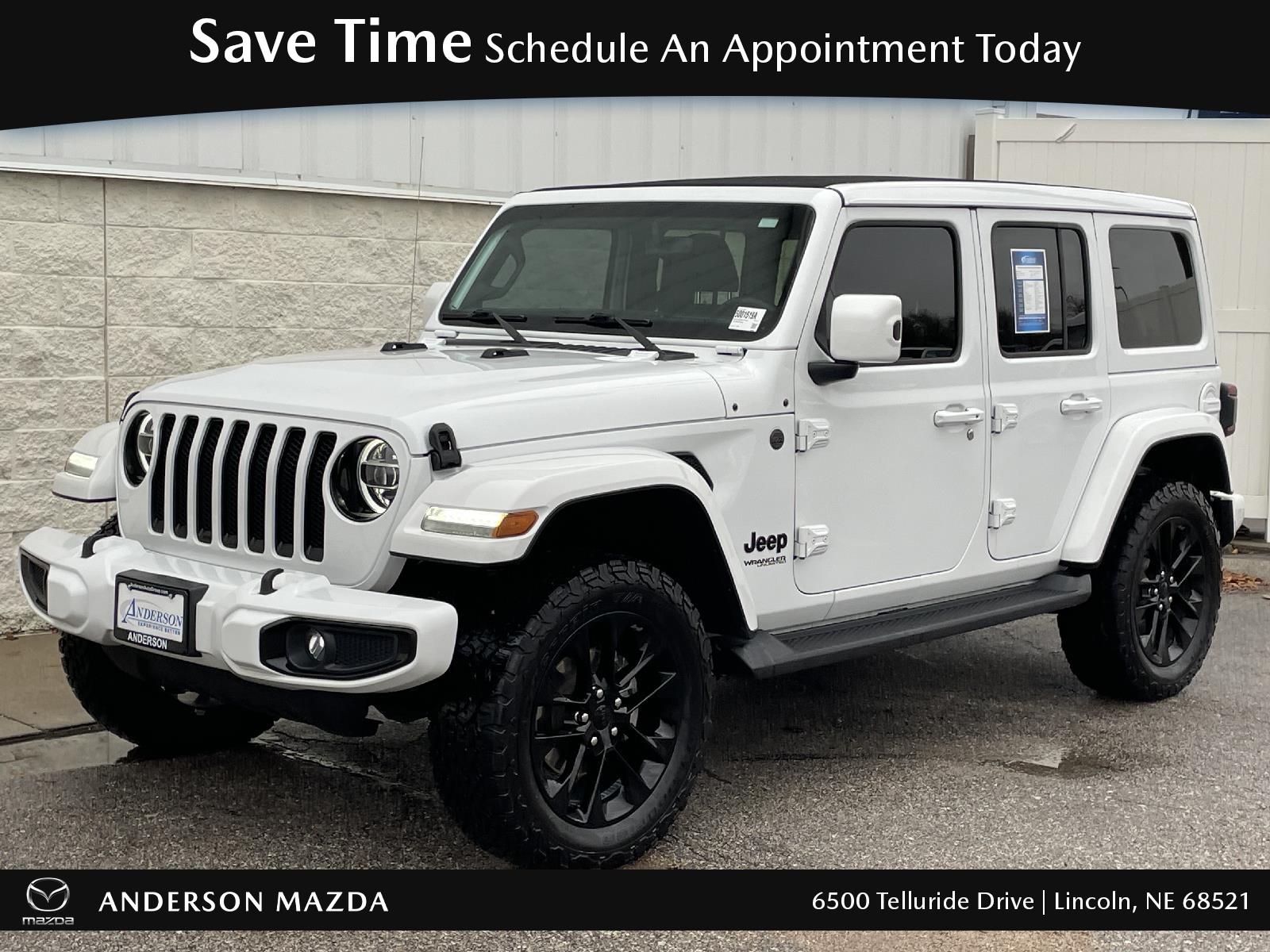 Used 2020 Jeep Wrangler Unlimited Sahara High Altitude SUV for sale in Lincoln NE