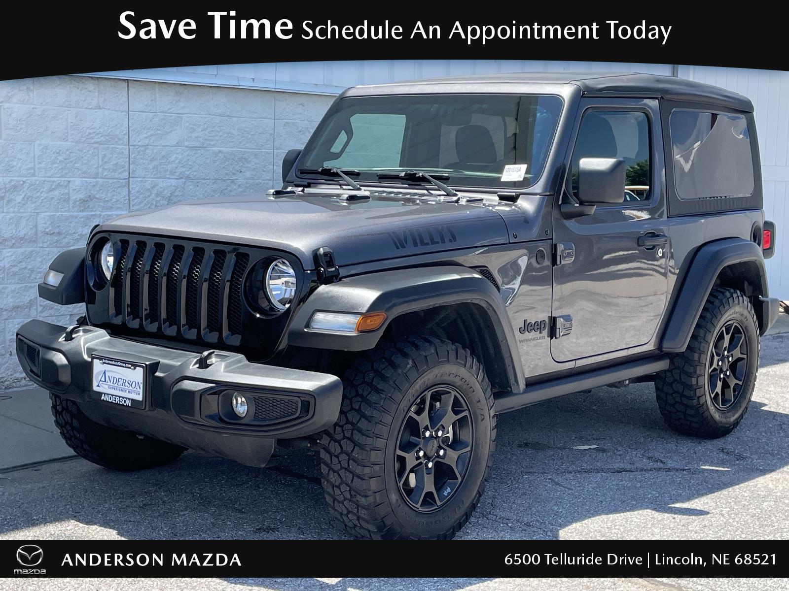 Used 2022 Jeep Wrangler Willys Sport Stock: 5001515A