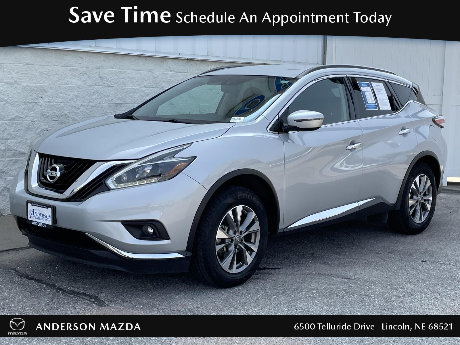 Used 2018 Nissan Murano SV Stock: 5001775A