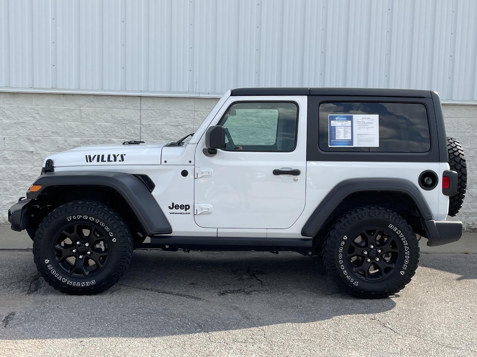 Used 2021 Jeep Wrangler Willys SUV for sale in Lincoln NE